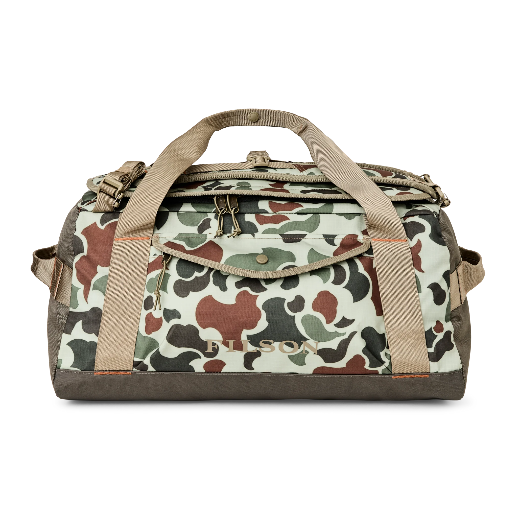 All-Weather 50L Duffle Bag - Shrub Camo / Canteen / Covert