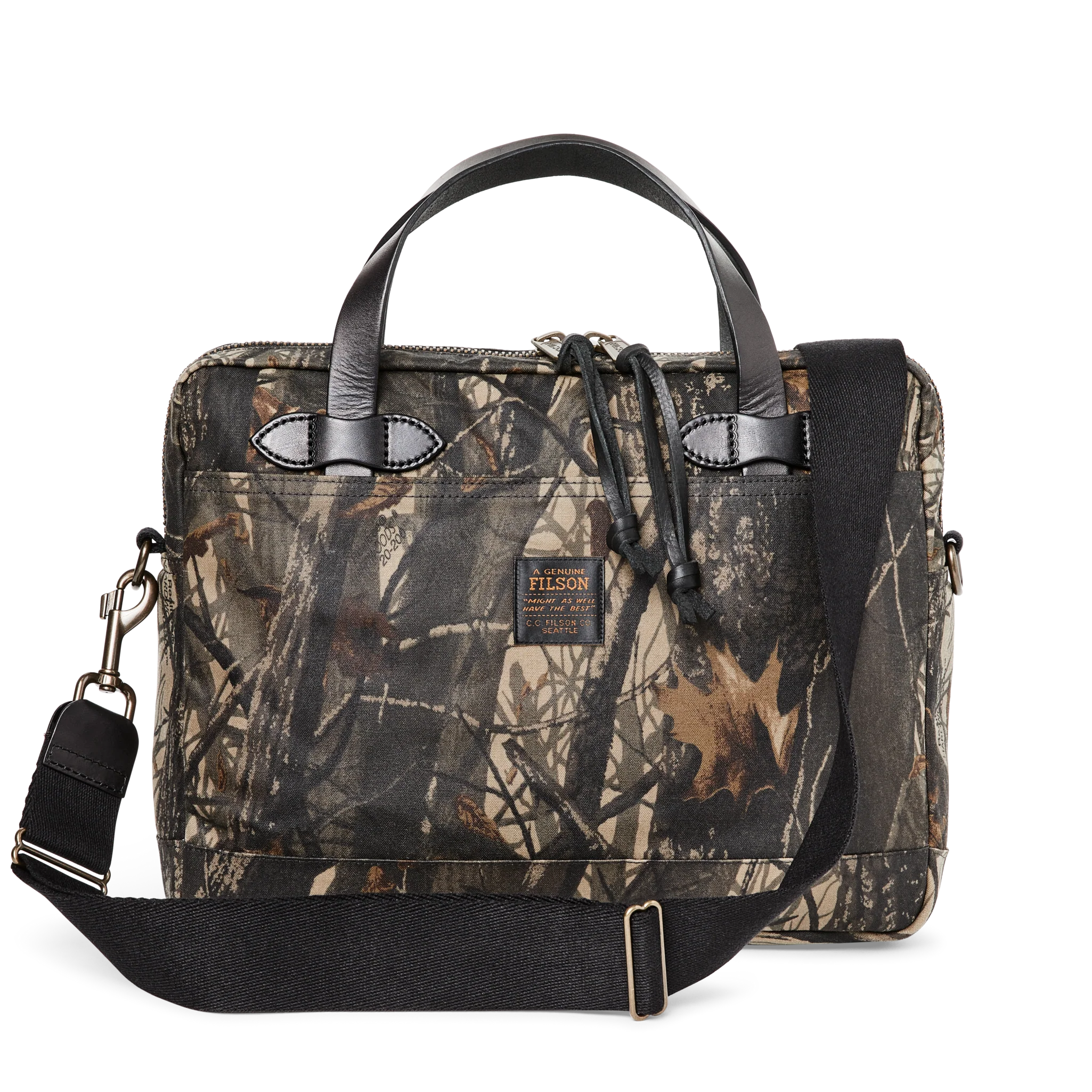 Tin Cloth Compact Briefcase - Realtree Hardwoods Camo