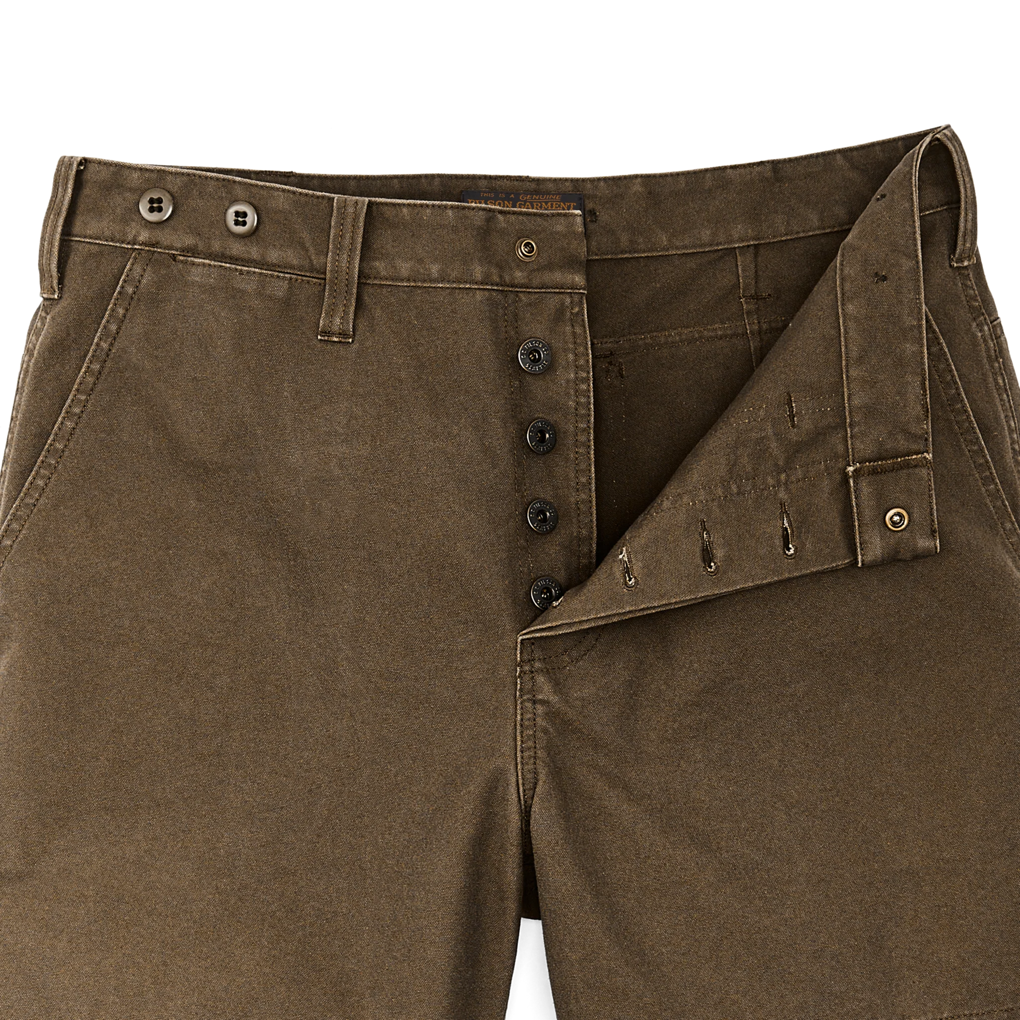 Dry Tin Cloth Shorts - Marsh Olive
