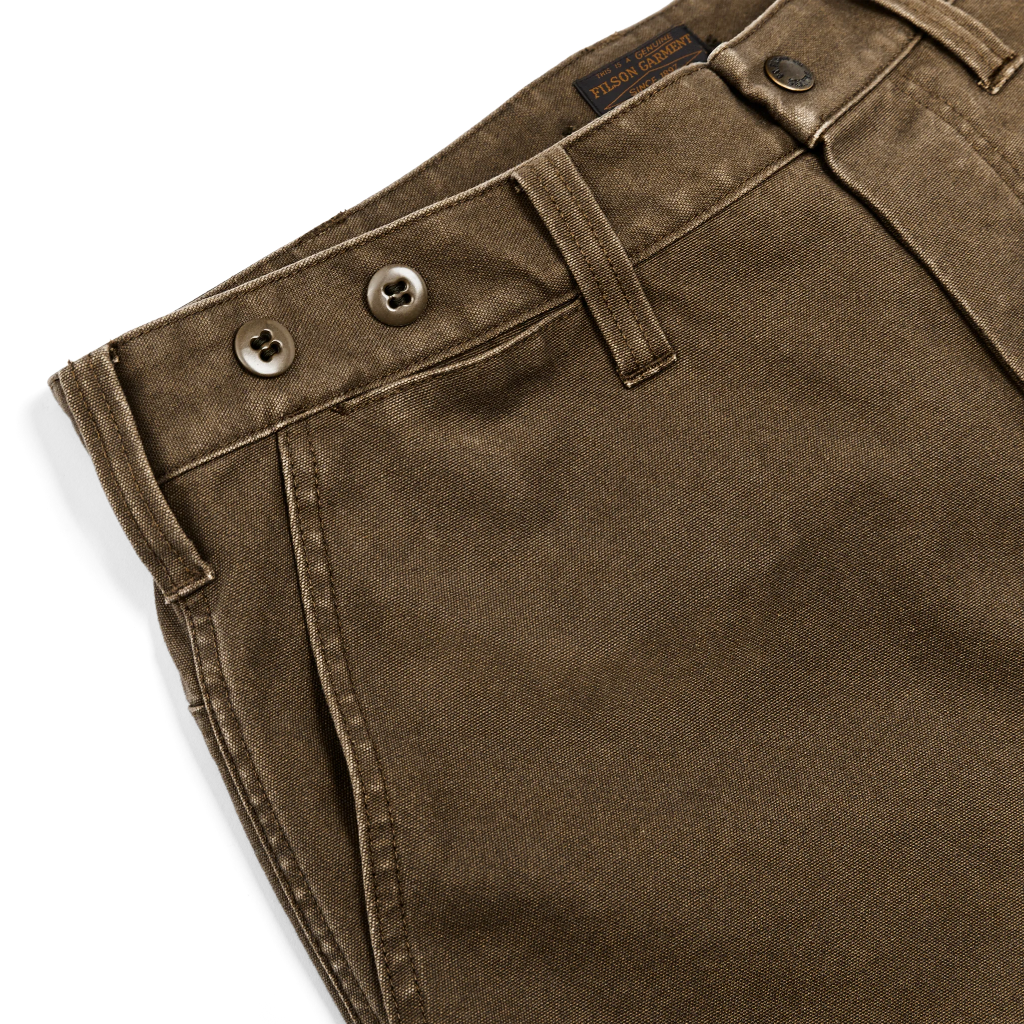 Dry Tin Cloth Shorts - Marsh Olive