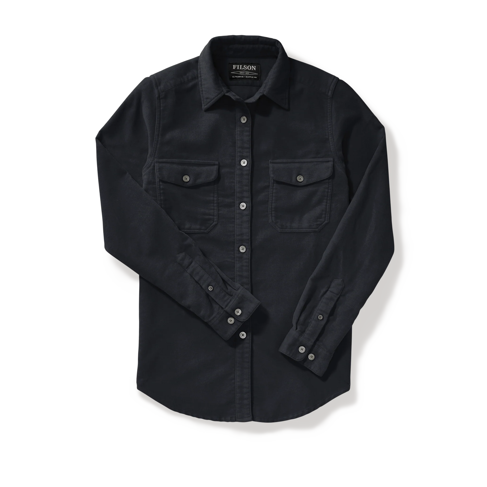 Women's Moleskin Shirt - Dark Navy