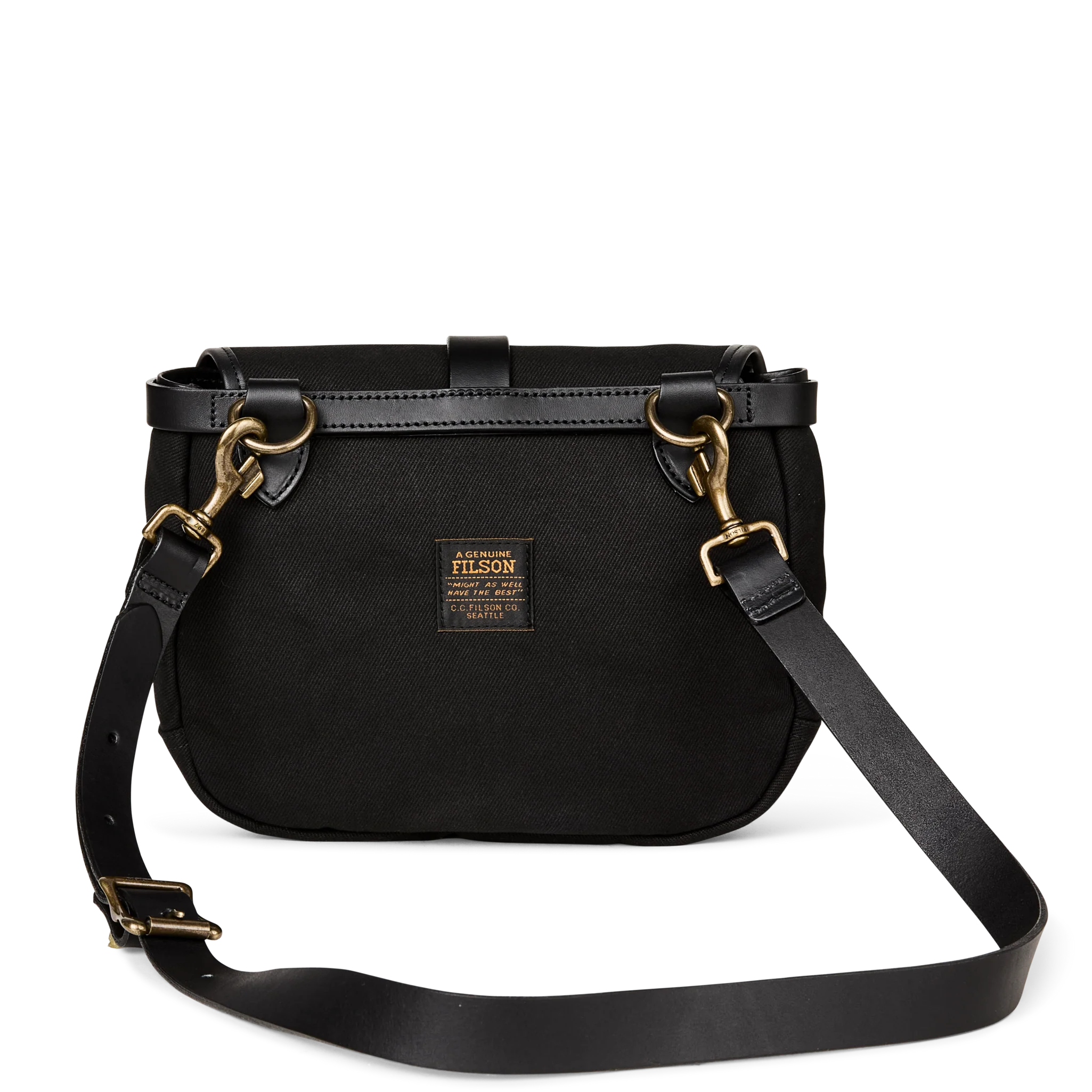 Rugged Twill Xs Field Bag - Black
