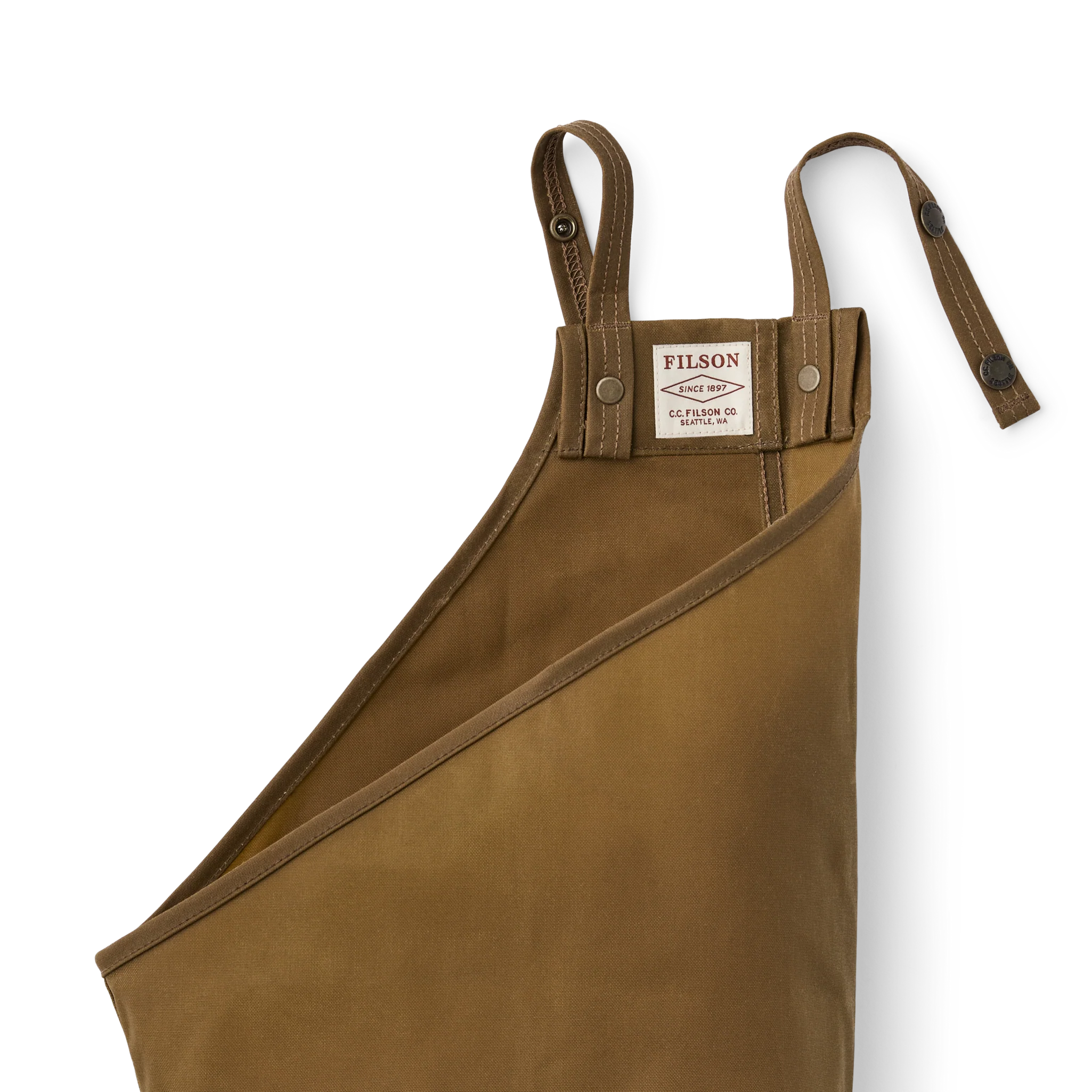 Single Tin Cloth Chaps (Husky Fit) - Dark Tan