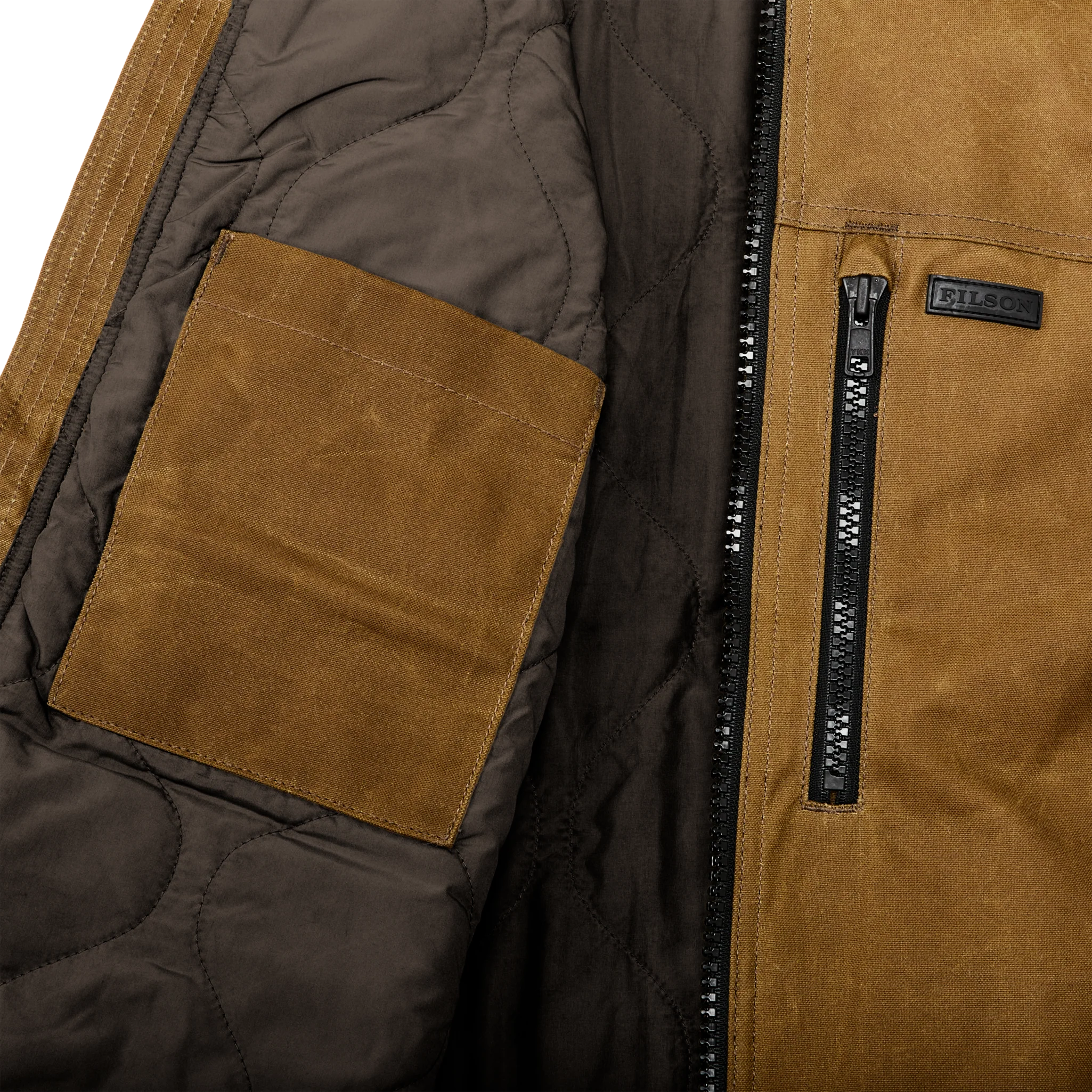 Tin Cloth Primaloft® Jacket - Dark Tan 2