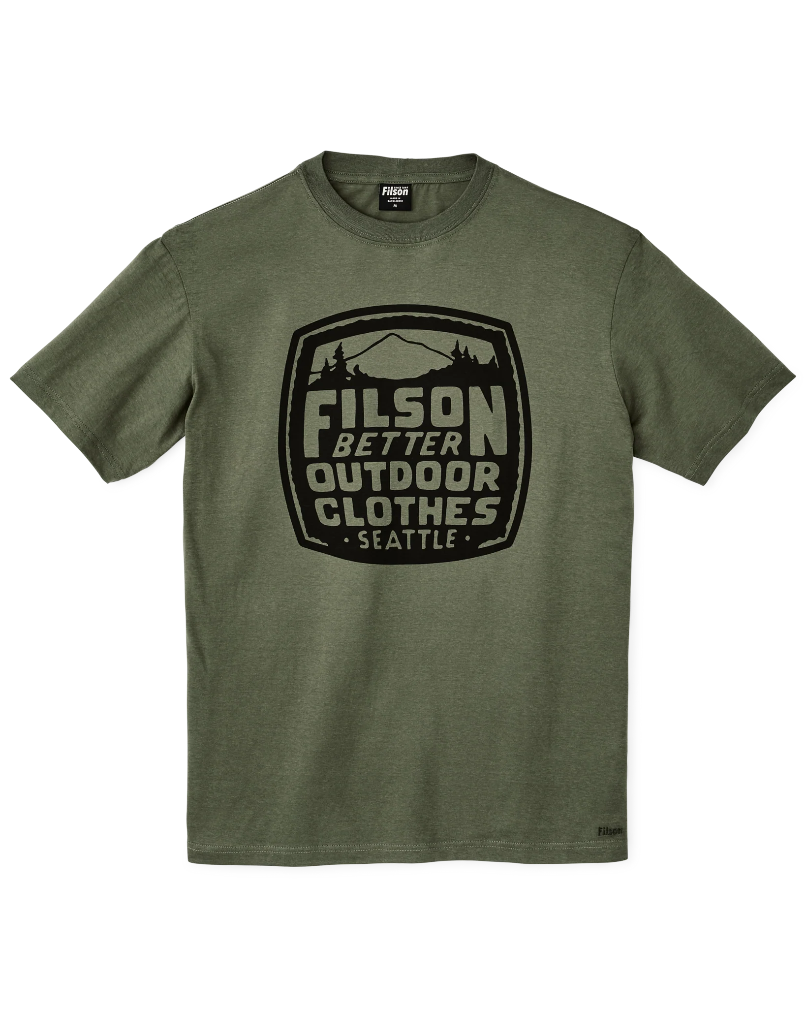 Ranger Graphic T-Shirt - Service Green / Vintage Seal