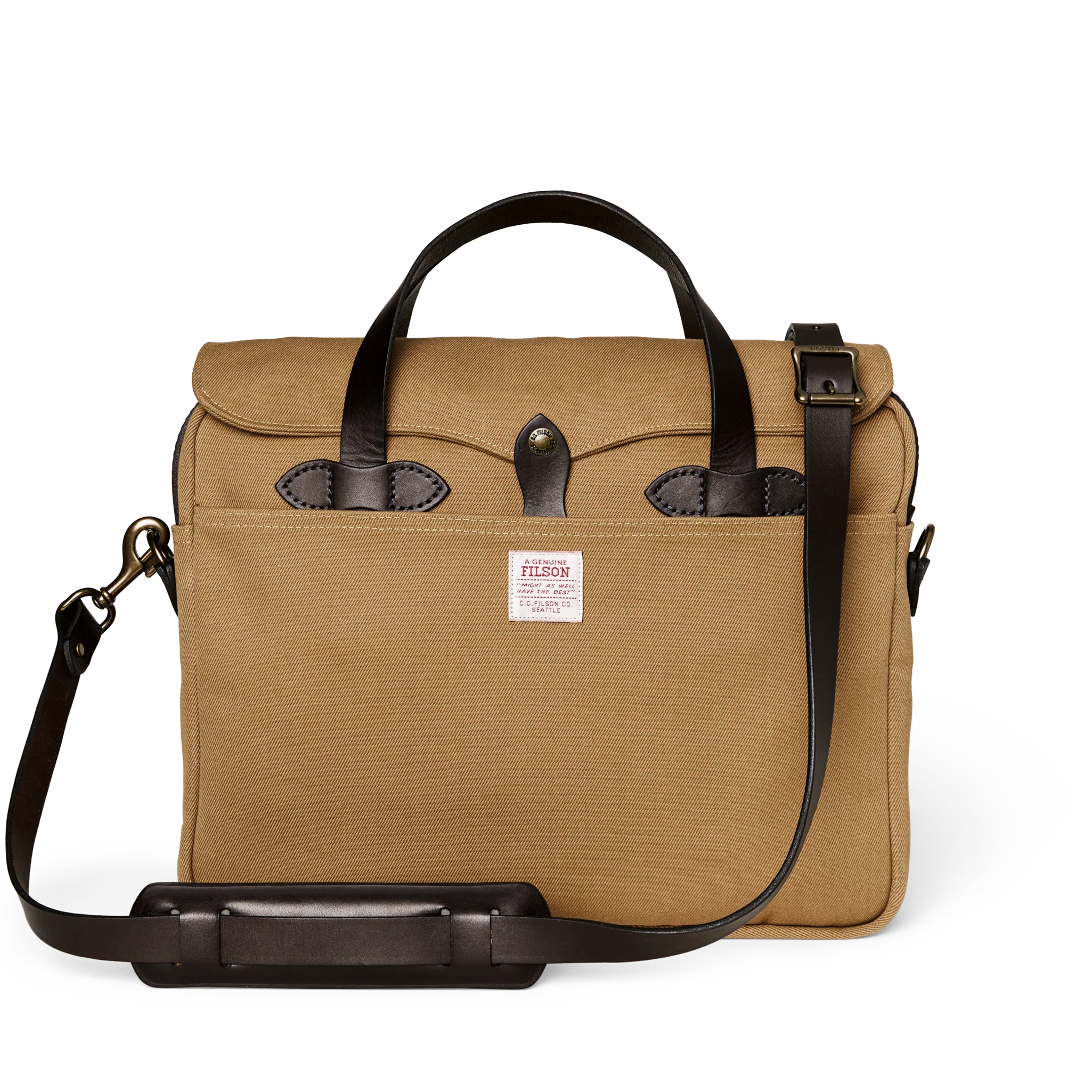 Rugged Twill Original Briefcase - Tan