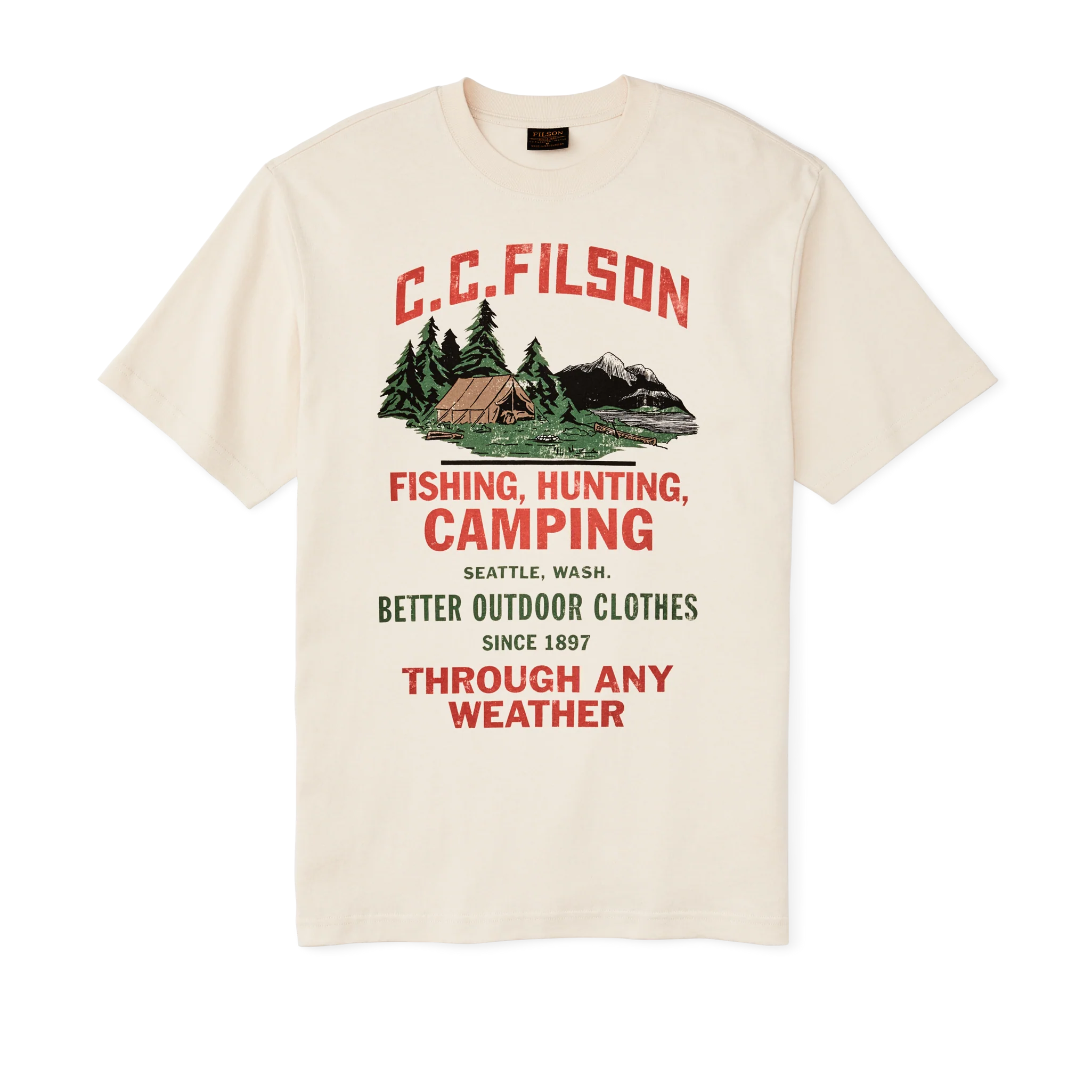 Frontier Graphic T-shirt - Birch / Camping