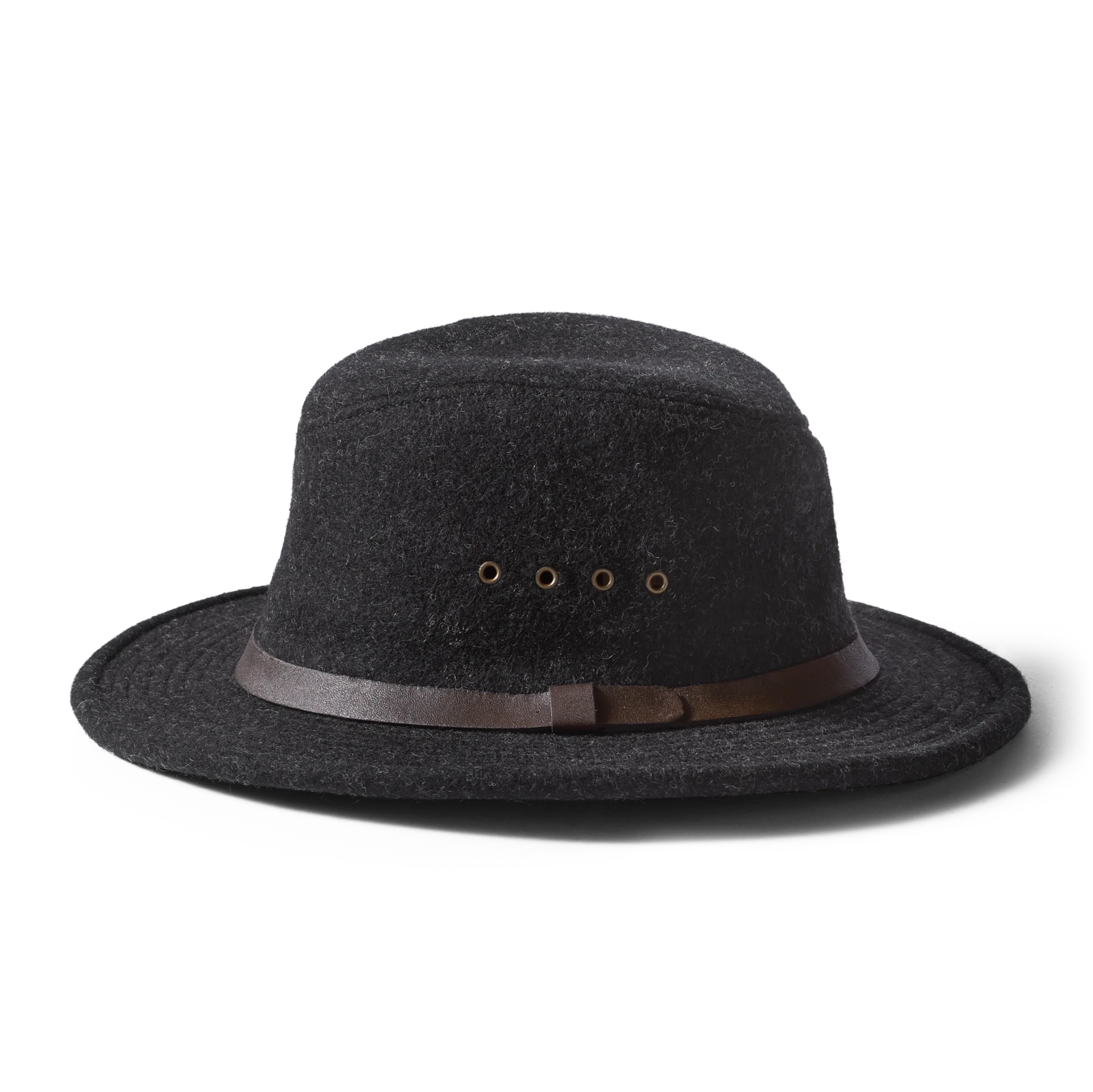 Mackinaw Wool Packer Hat - Charcoal