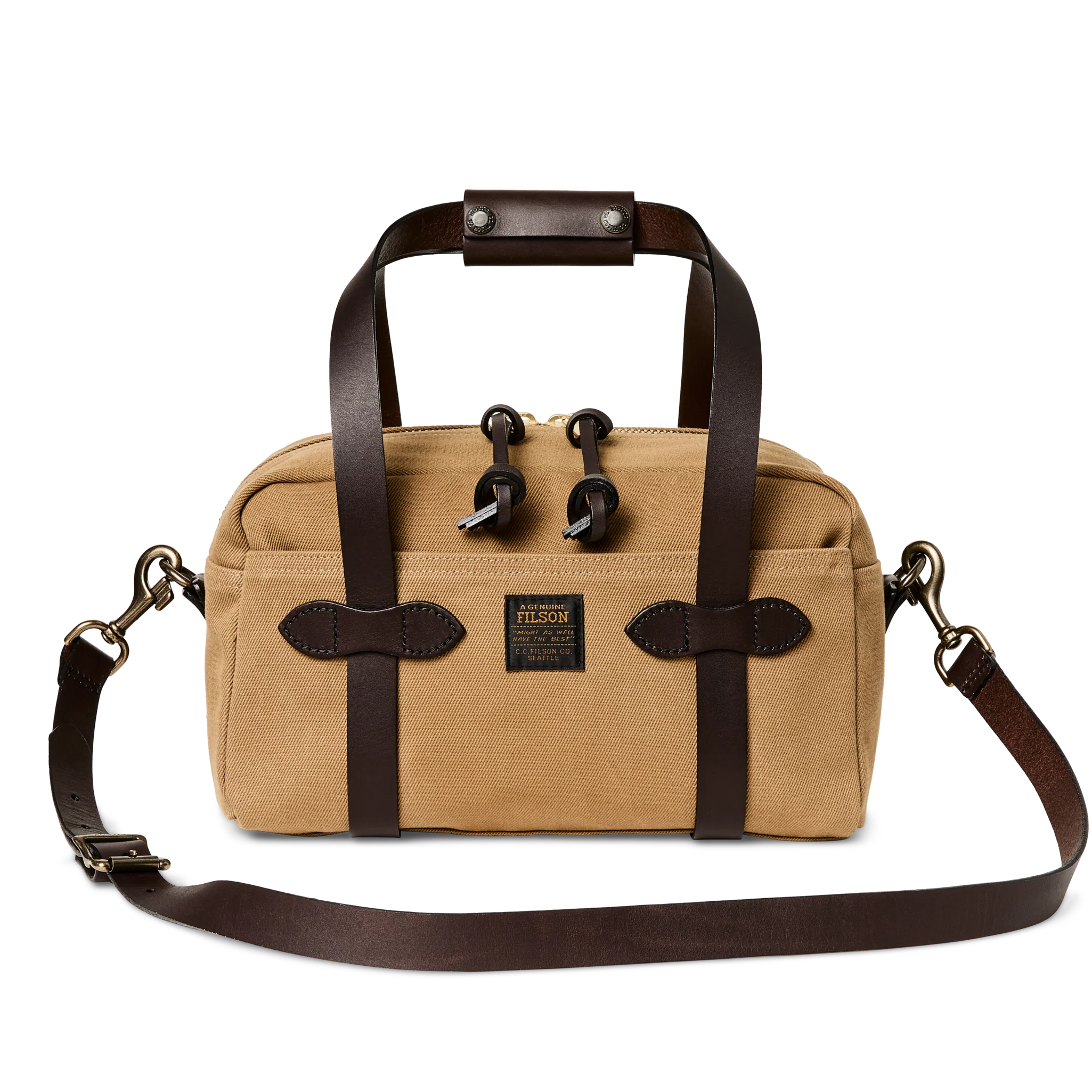 Rugged Twill Xs Compact Duffle Bag - Tan