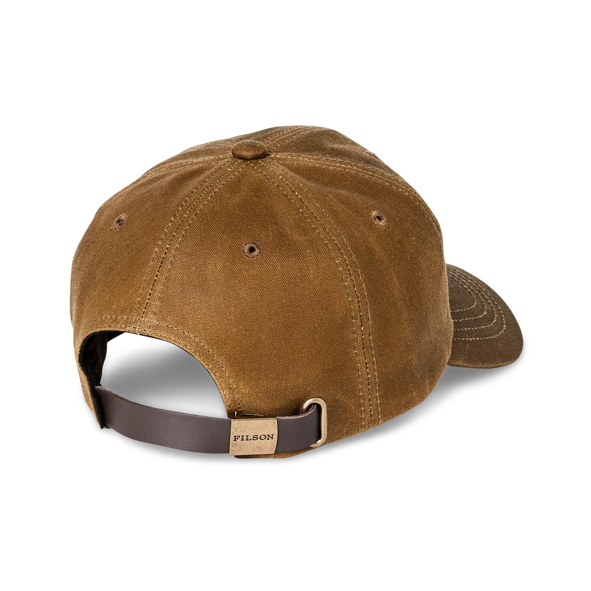 Oil Tin Low-profile Logger Cap - Dark Tan