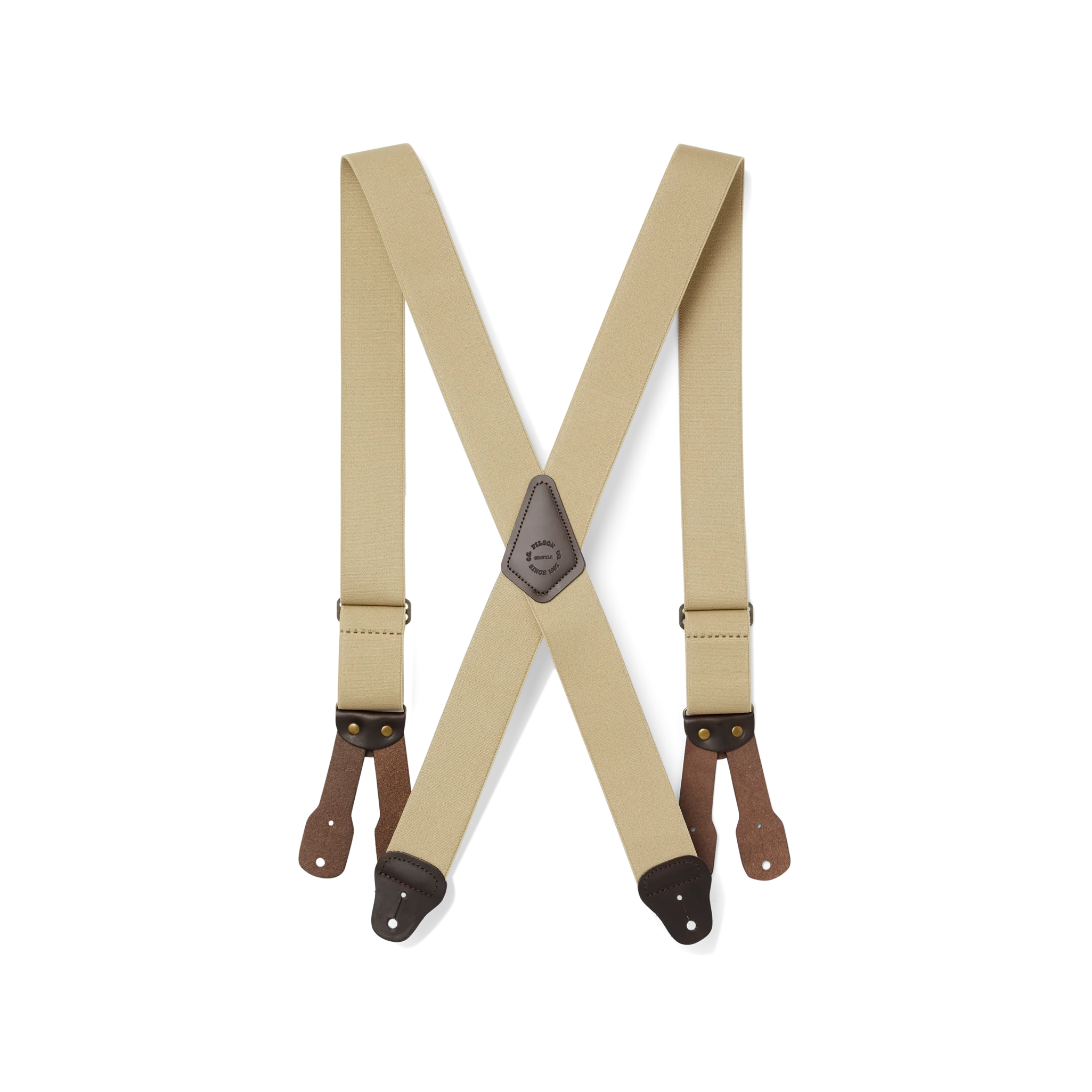 Filson Logger Suspenders - Sand
