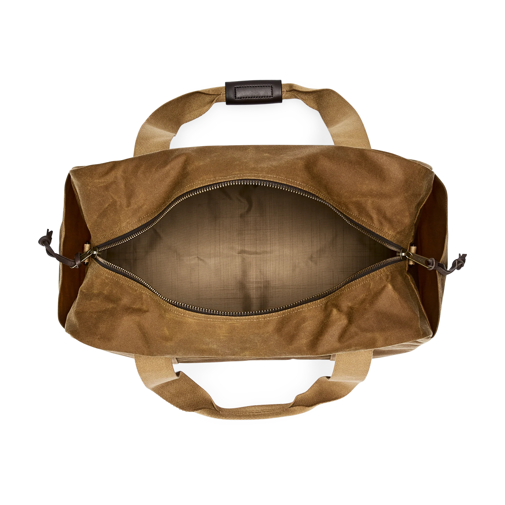 Medium Tin Cloth Duffle Bag - Dark Tan