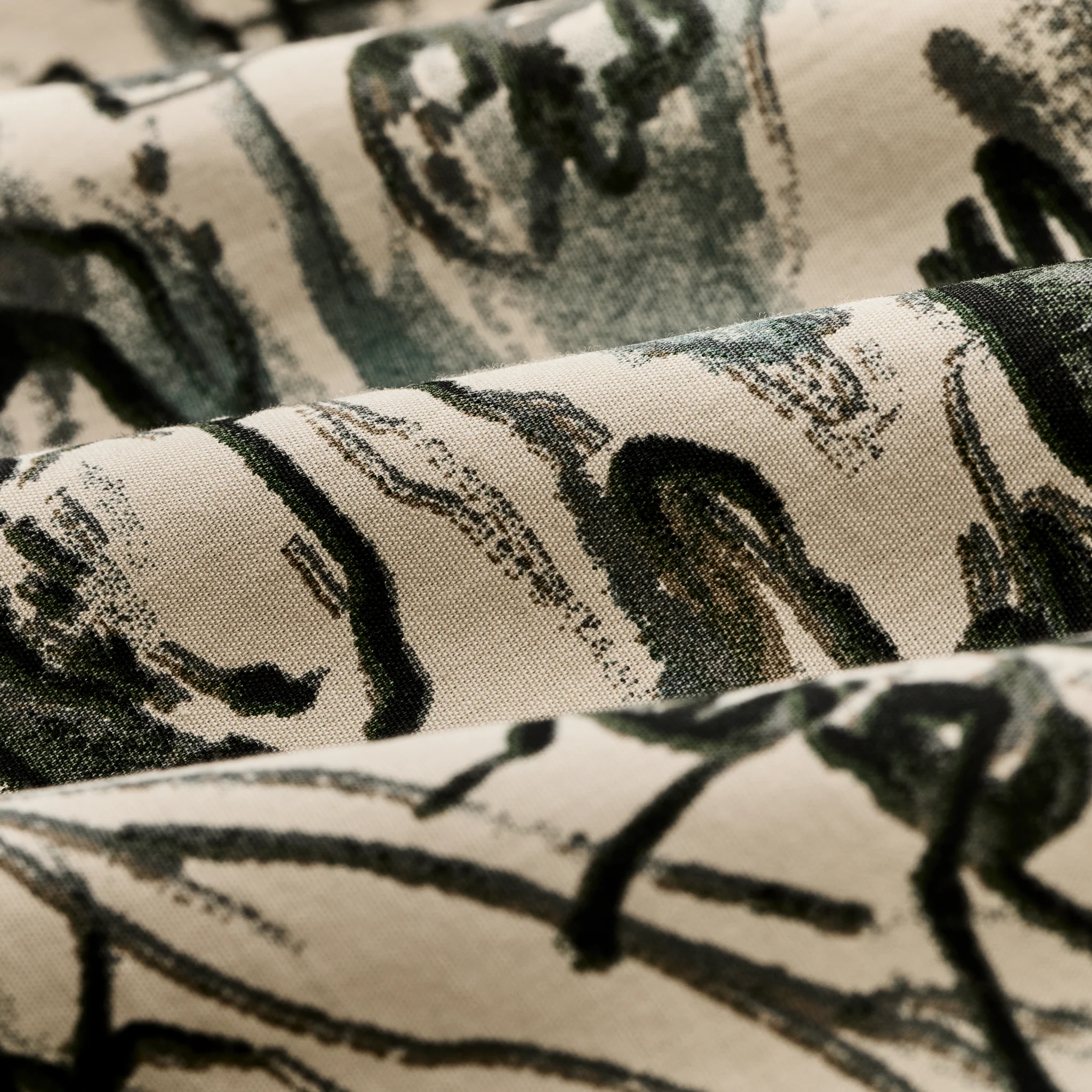 Filson X Housefly Washed Feather Cloth Shirt - Khaki / Scenic