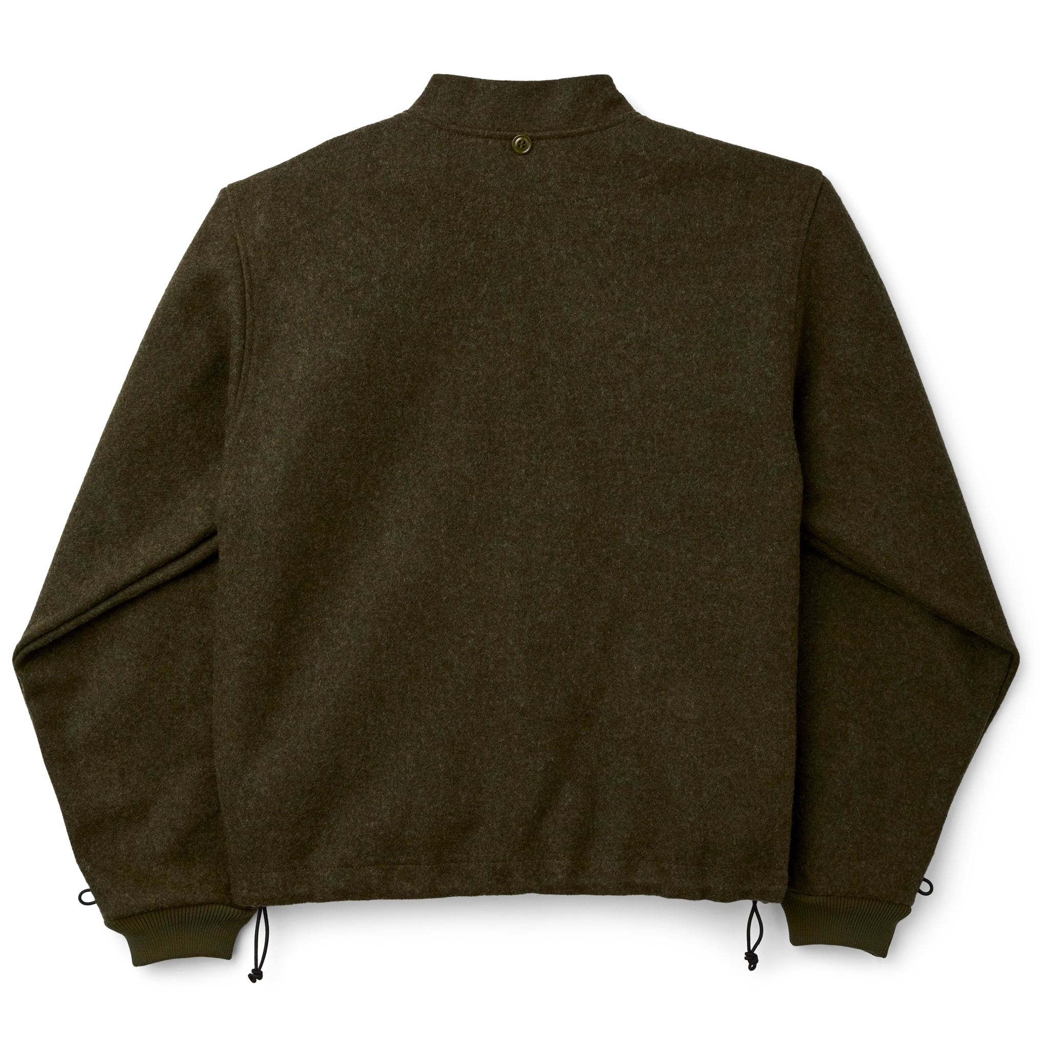 Mackinaw Wool Jacket Liner - Forest Green