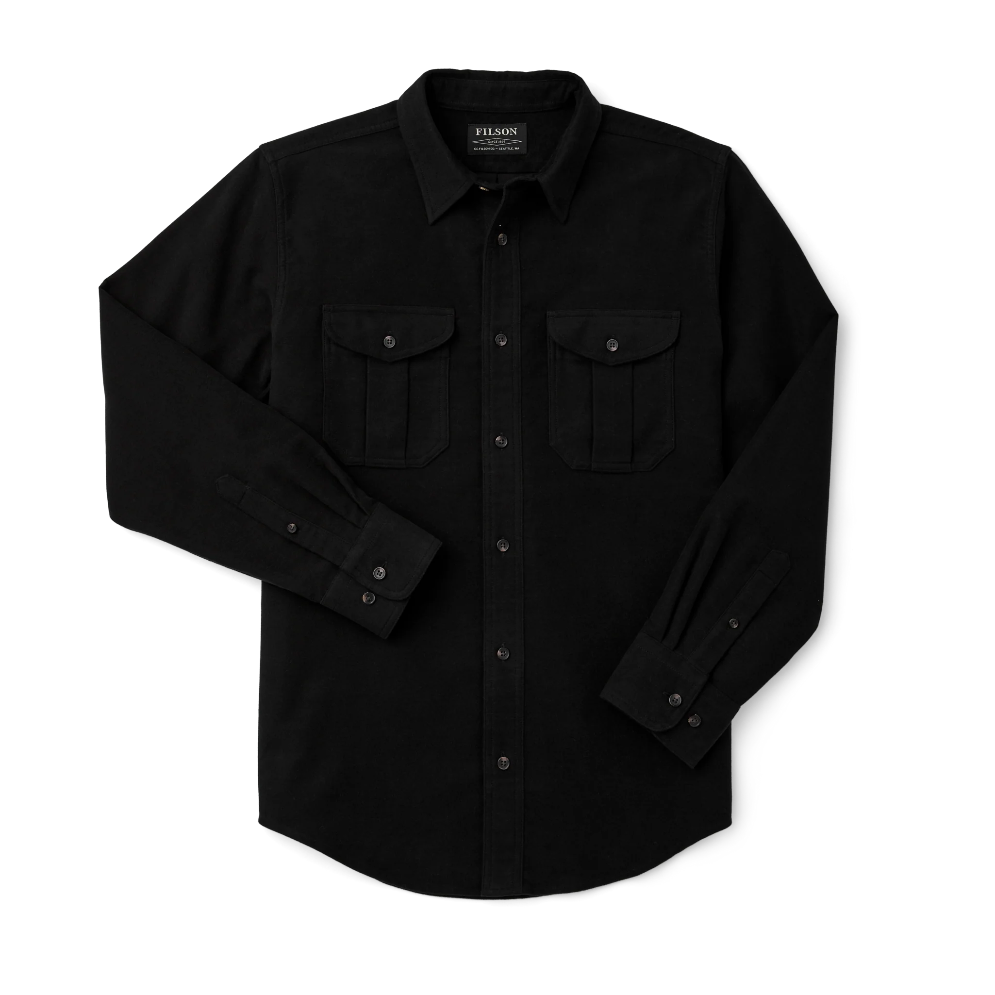 Moleskin Seattle Shirt - Coal