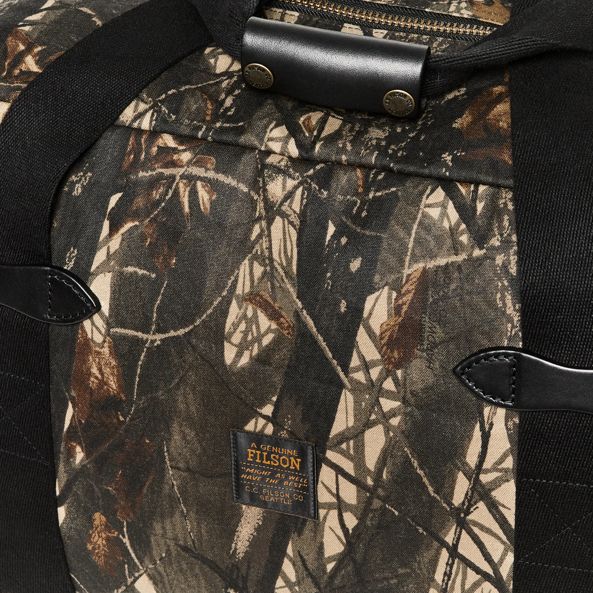 Medium Tin Cloth Duffle Bag - Realtree Hardwoods Camo