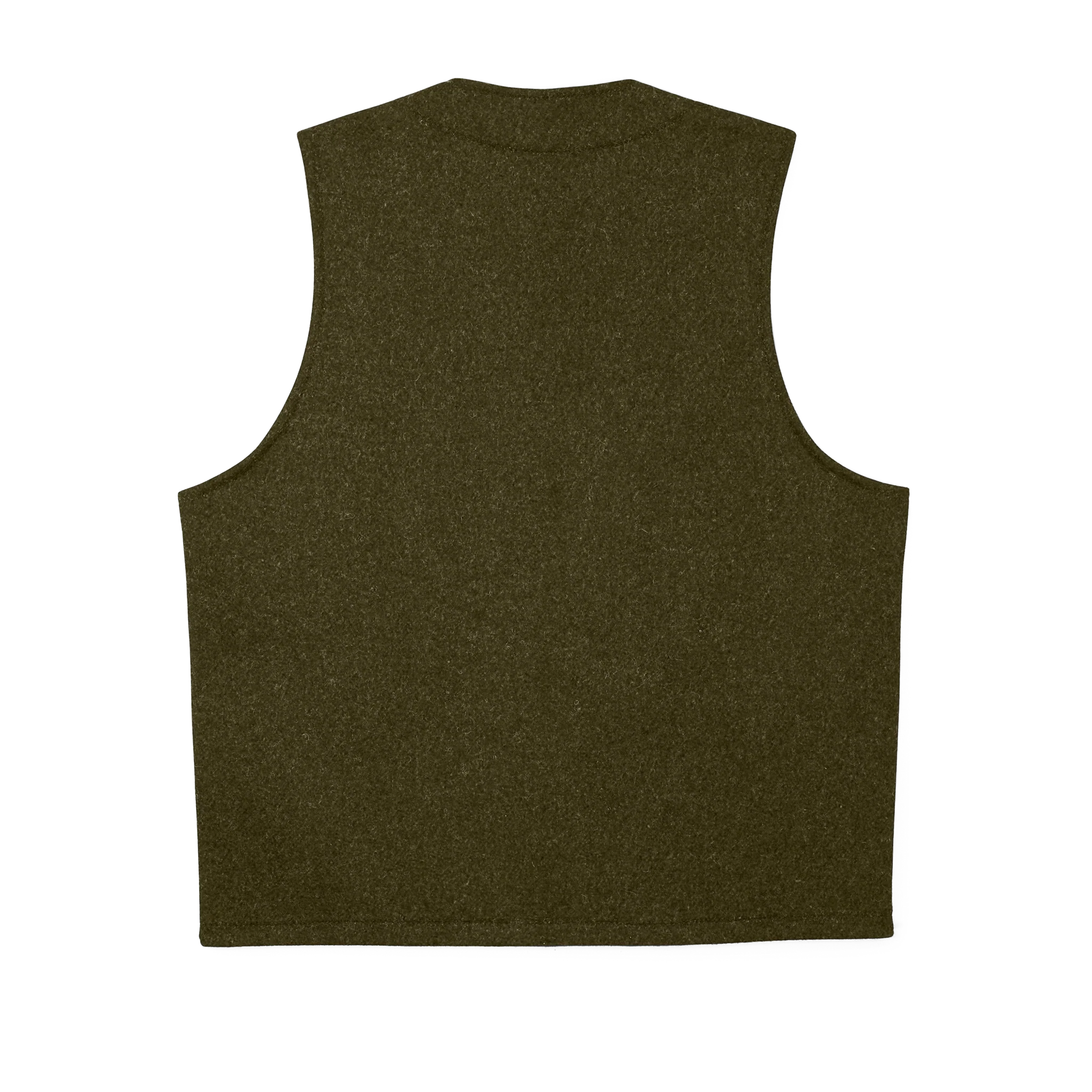 Mackinaw Wool Vest - Forest Green