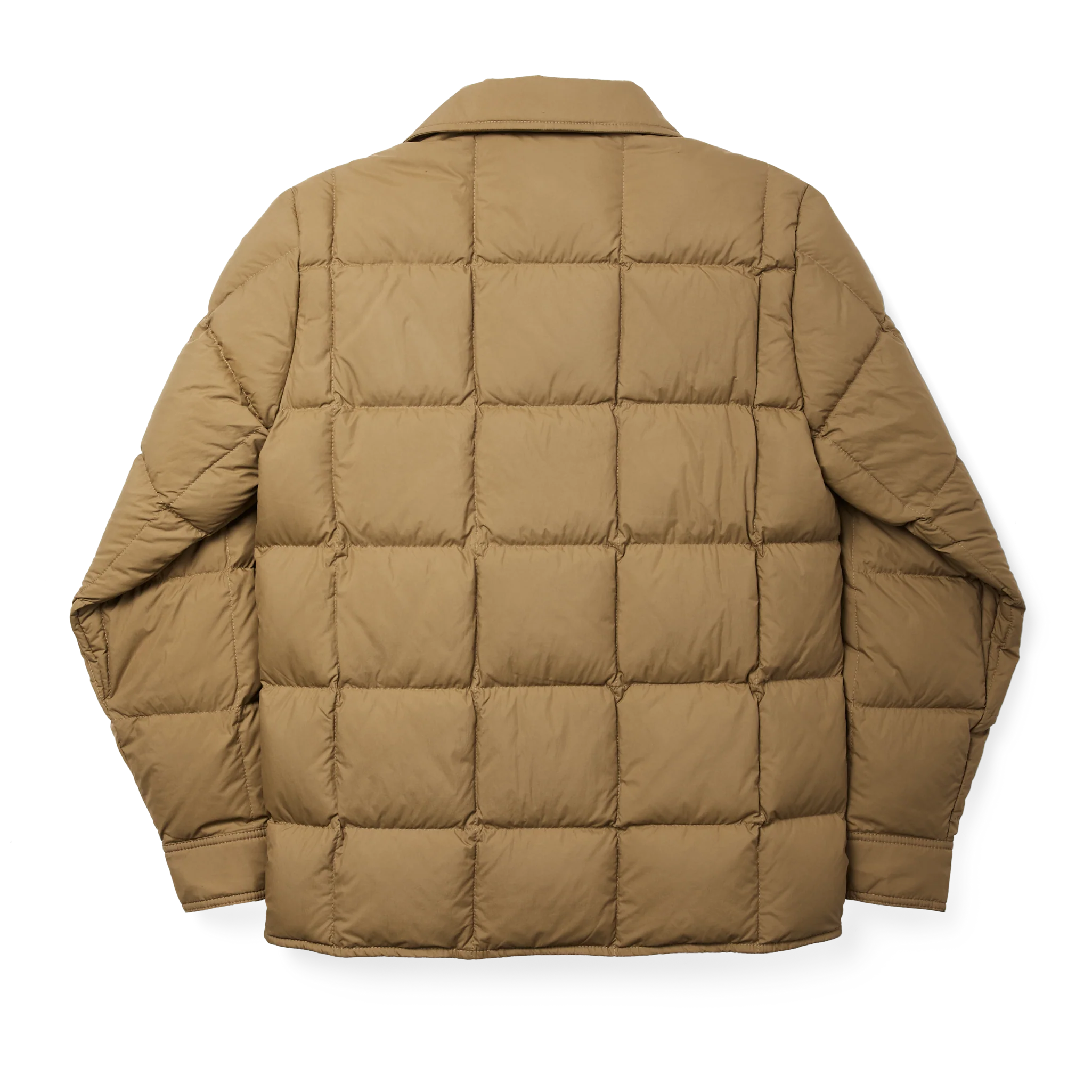 Lightweight Down Jac-shirt - Dark Tan