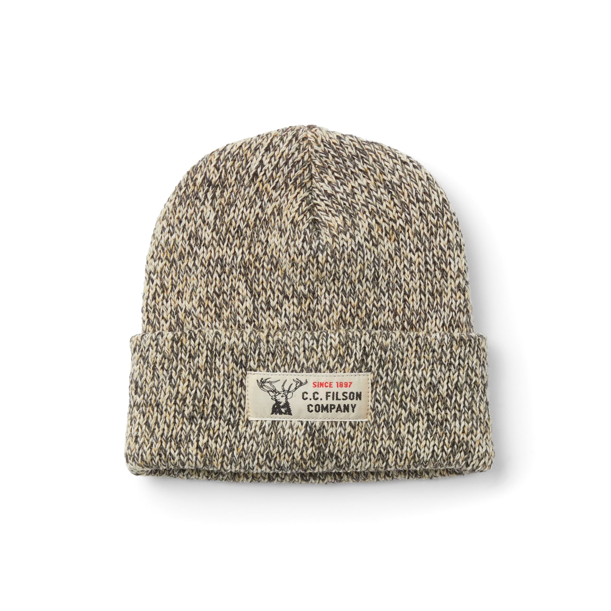 Lined Ragg Wool Beanie - Charcoal Heather