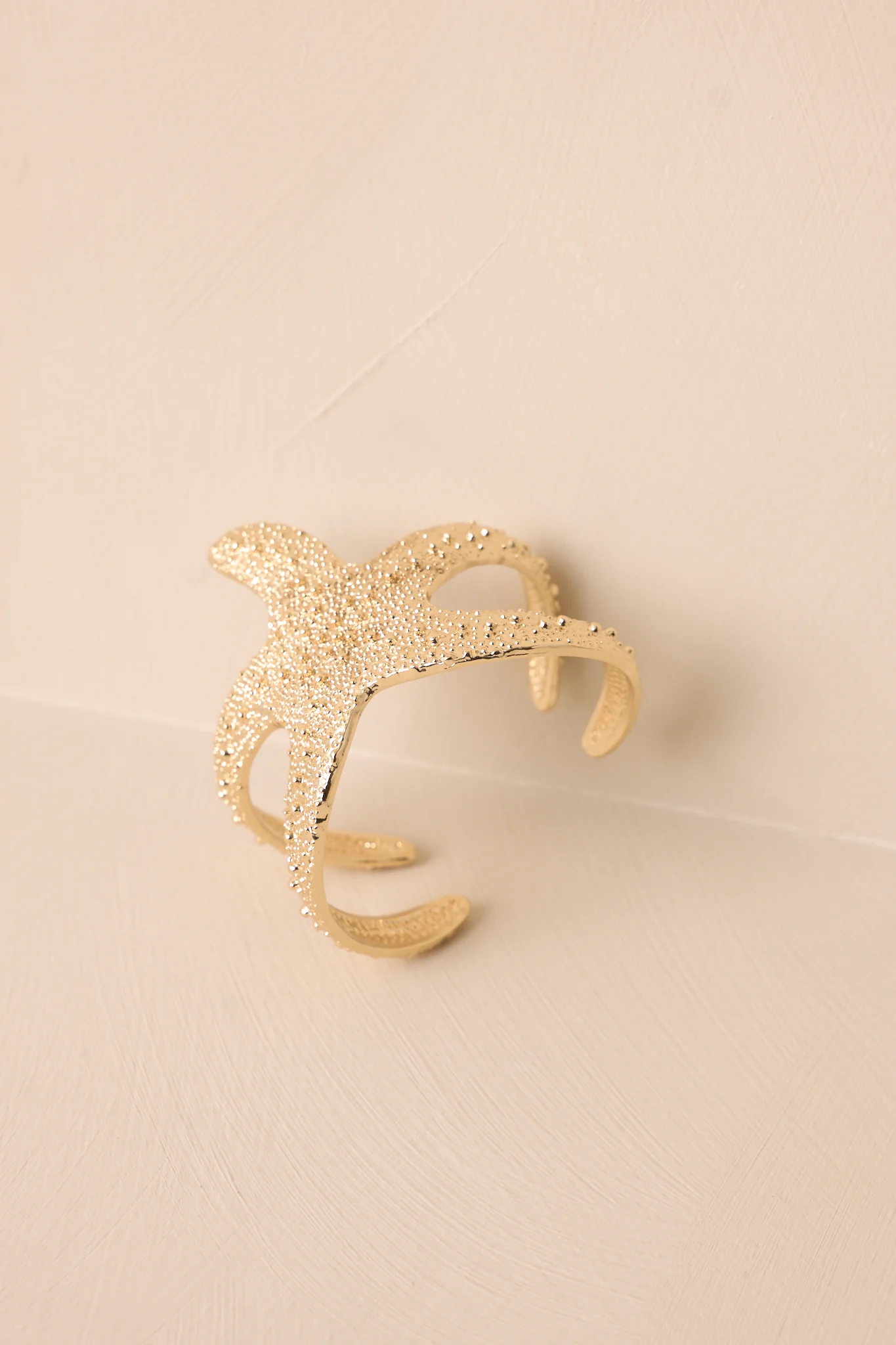 Seas Ahead Gold Starfish Bracelet