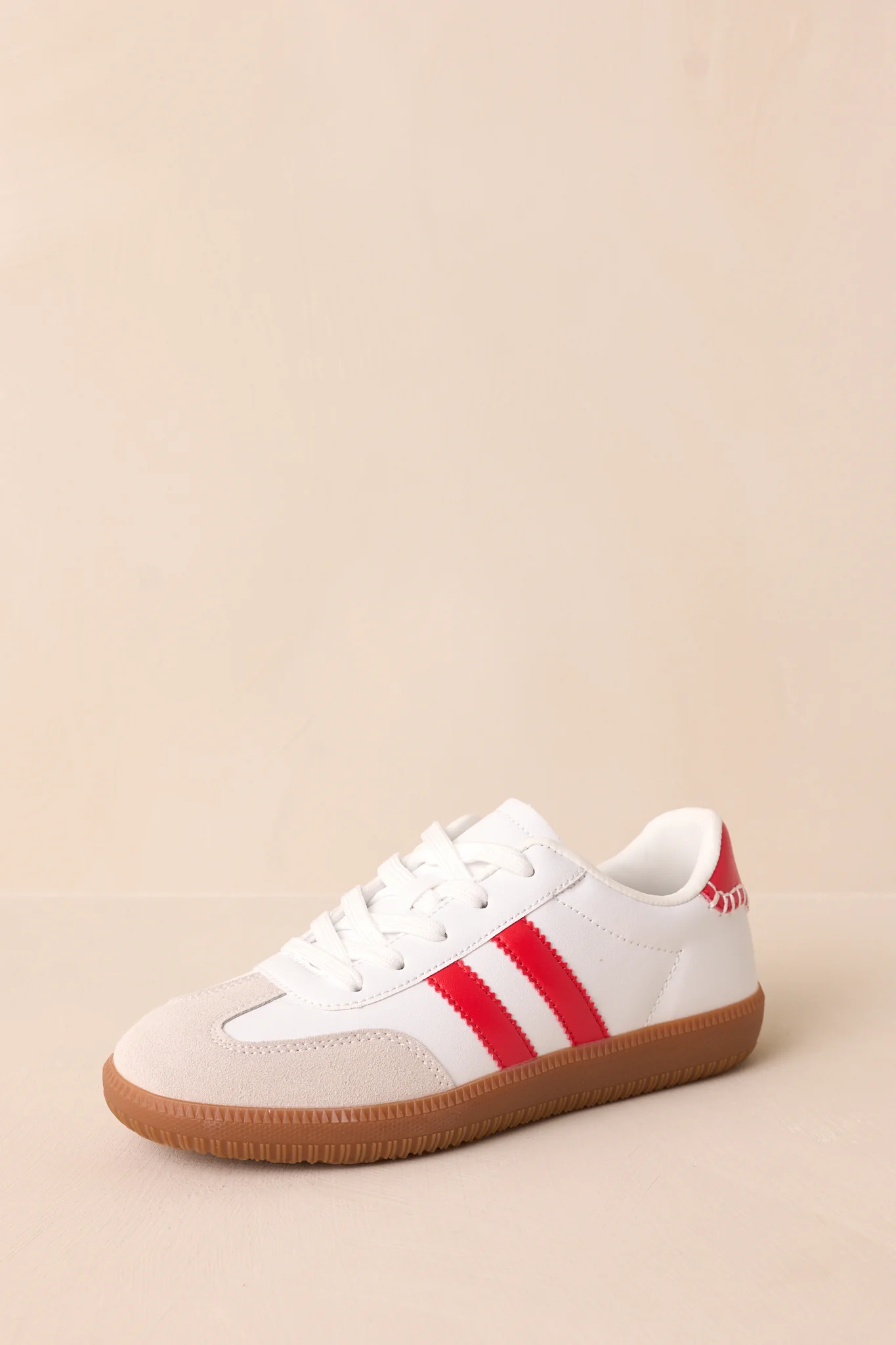 Midtown Market Red Retro Sneakers