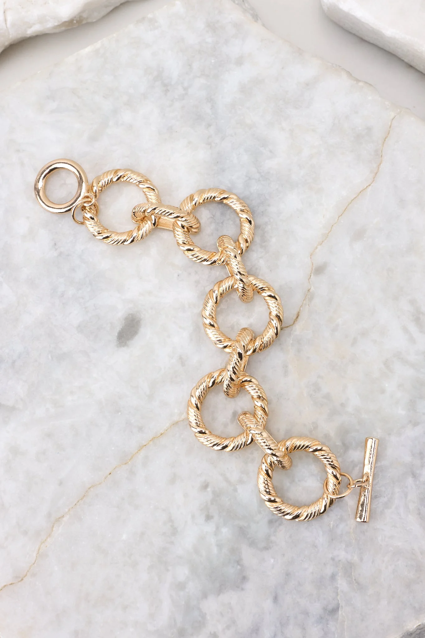 Fashion Forward Gold Bracelet