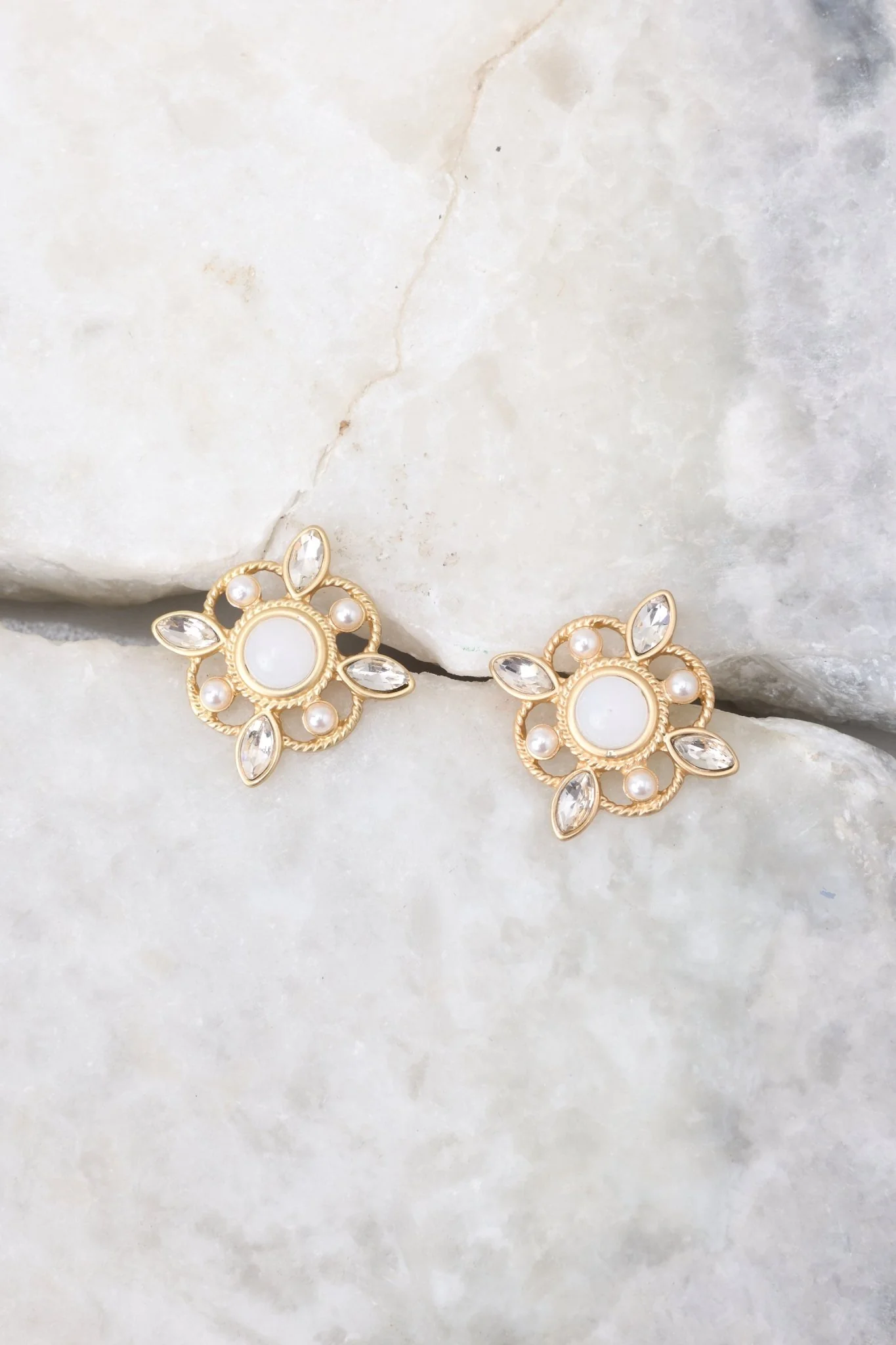 Going Out Tonight Gold Earrings