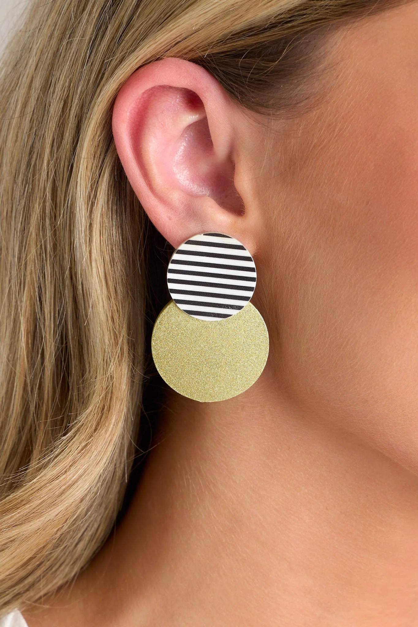 In A Past Life Gold Earrings