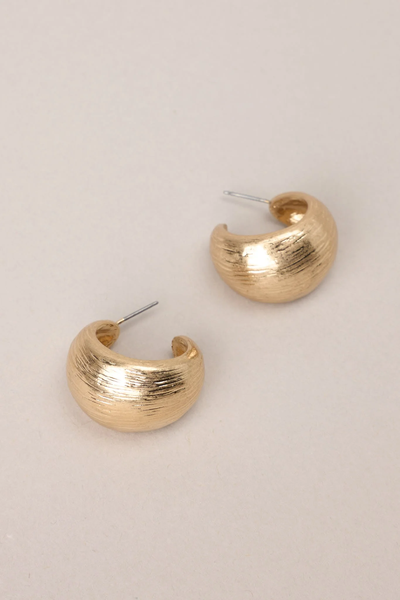 Next Chapter Gold Hoop Earrings