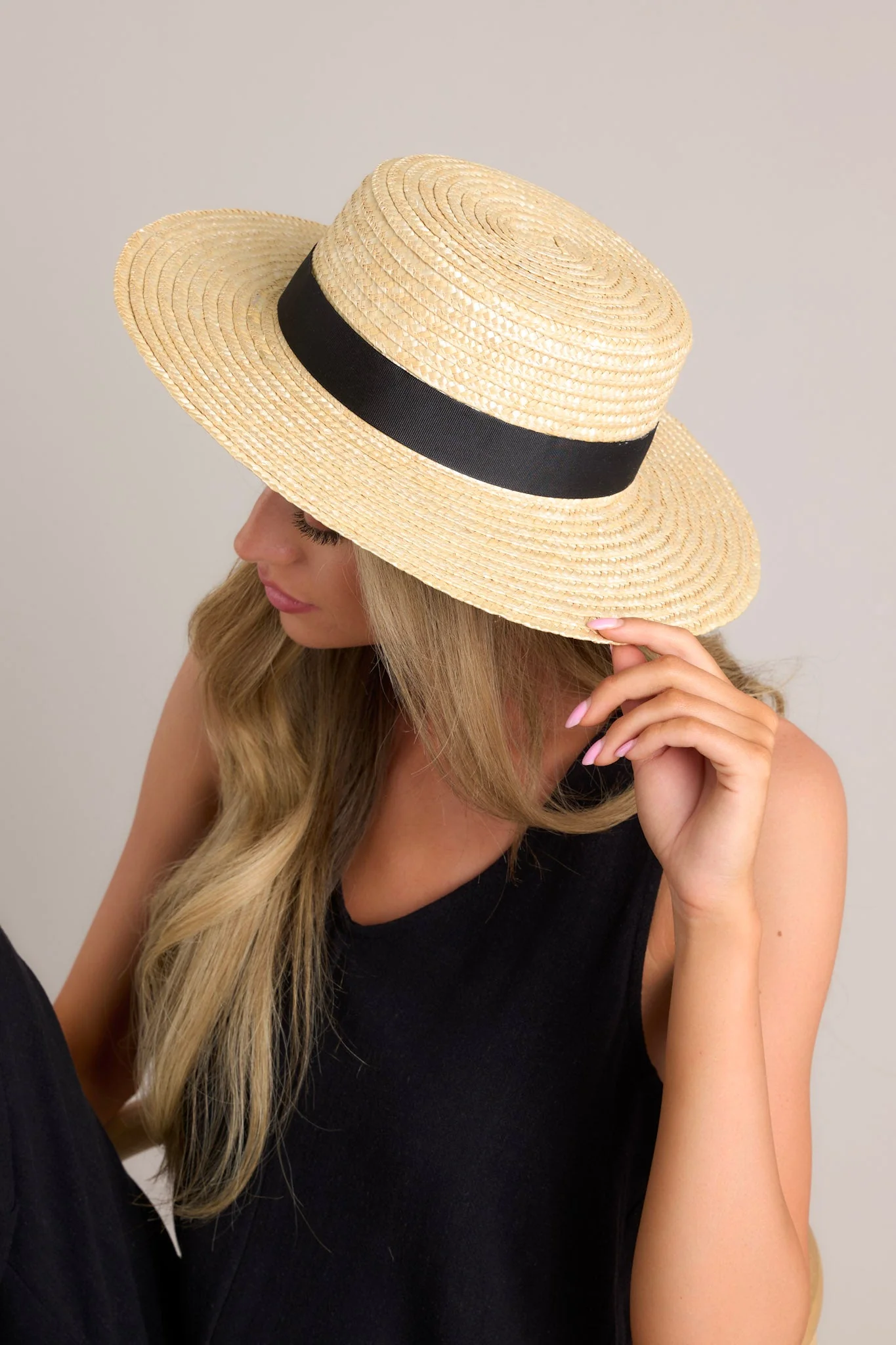 Lack Of Color Spencer Natural Boater Hat
