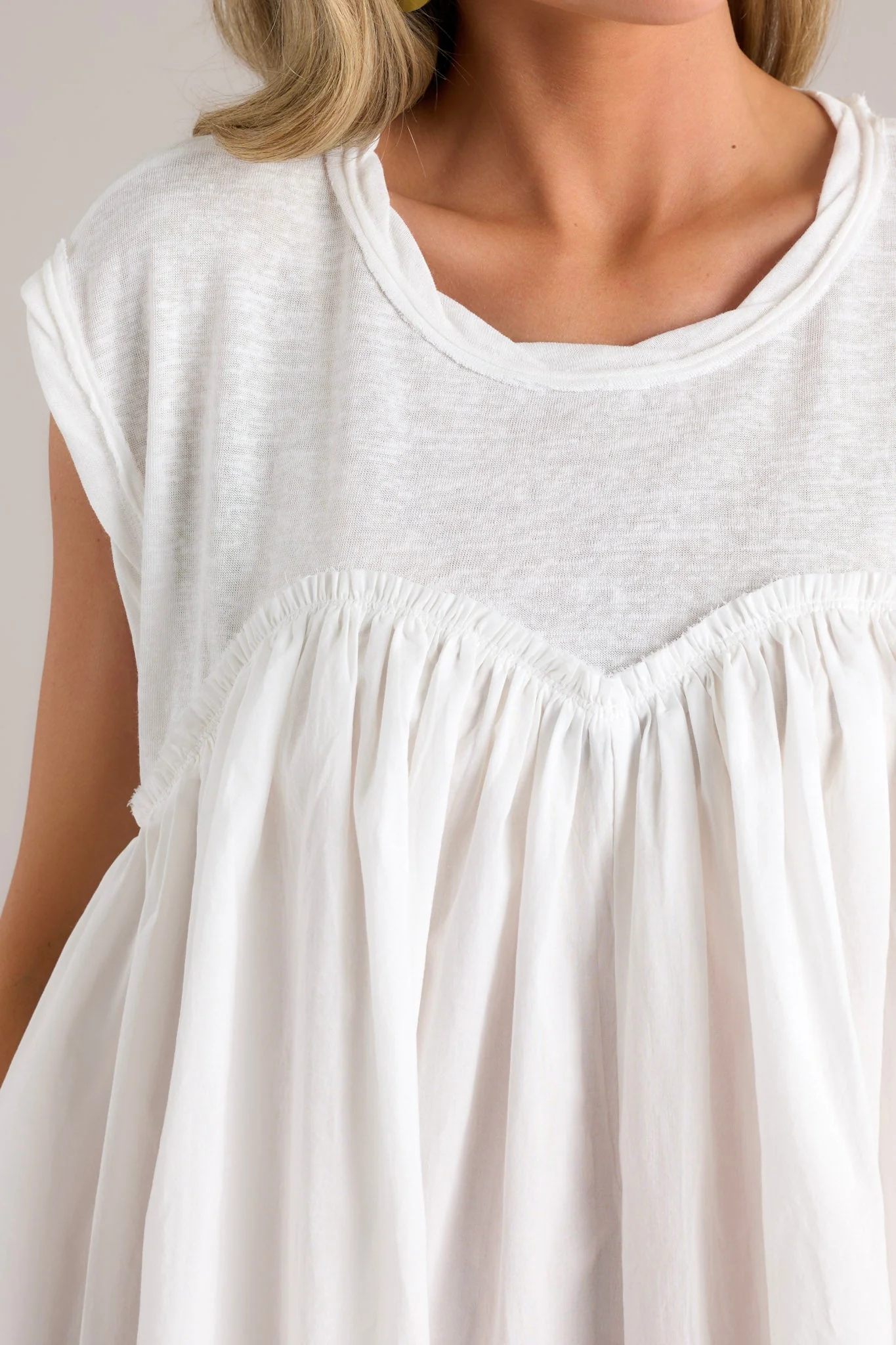 Heartstrings of Happiness White Mini Dress