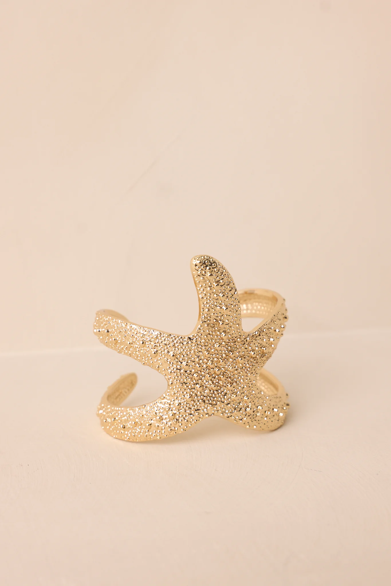 Seas Ahead Gold Starfish Bracelet