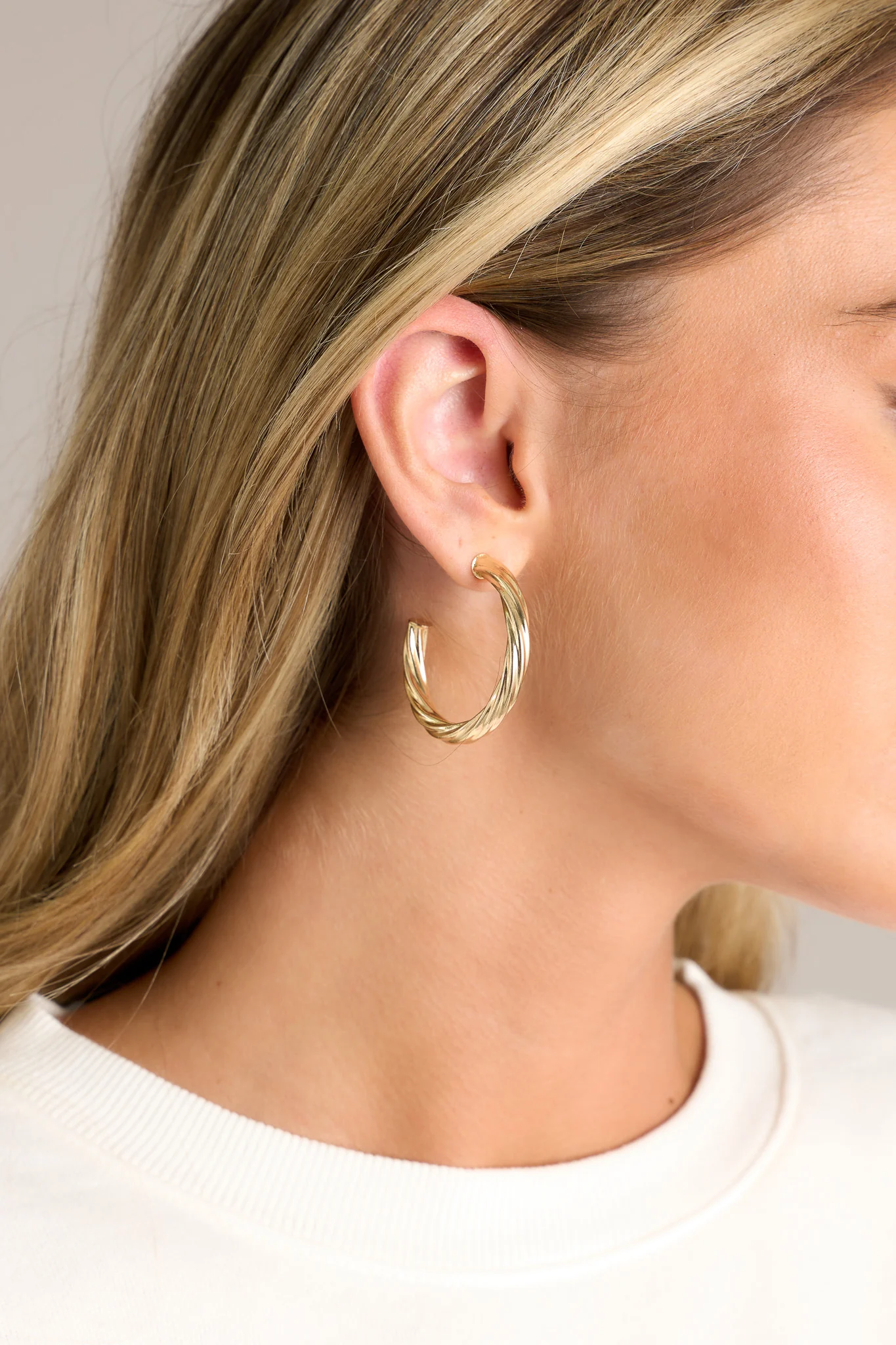 How Wonderful Gold Hoop Earrings