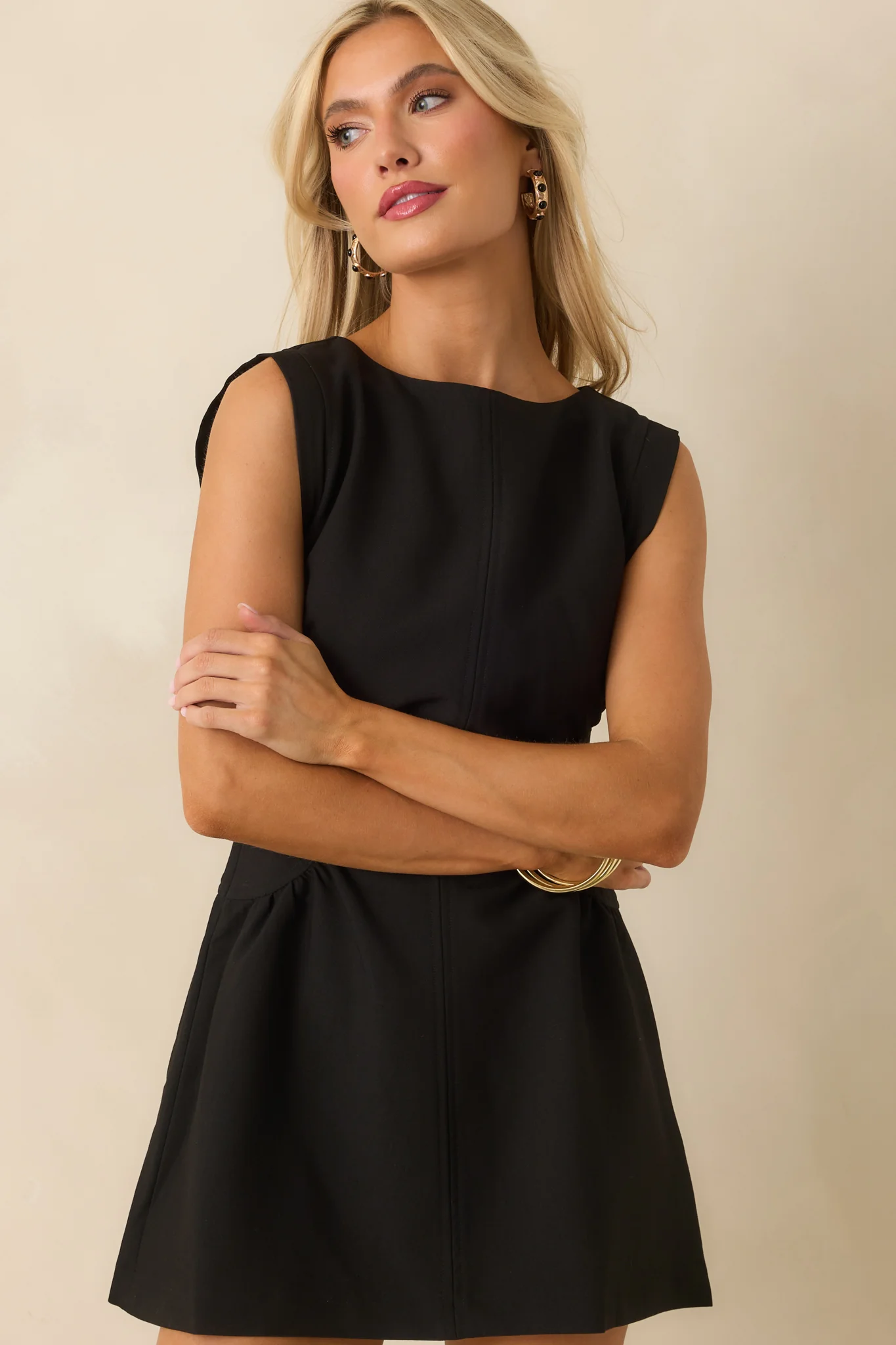 MINKPINK Black Romy Mini Dress