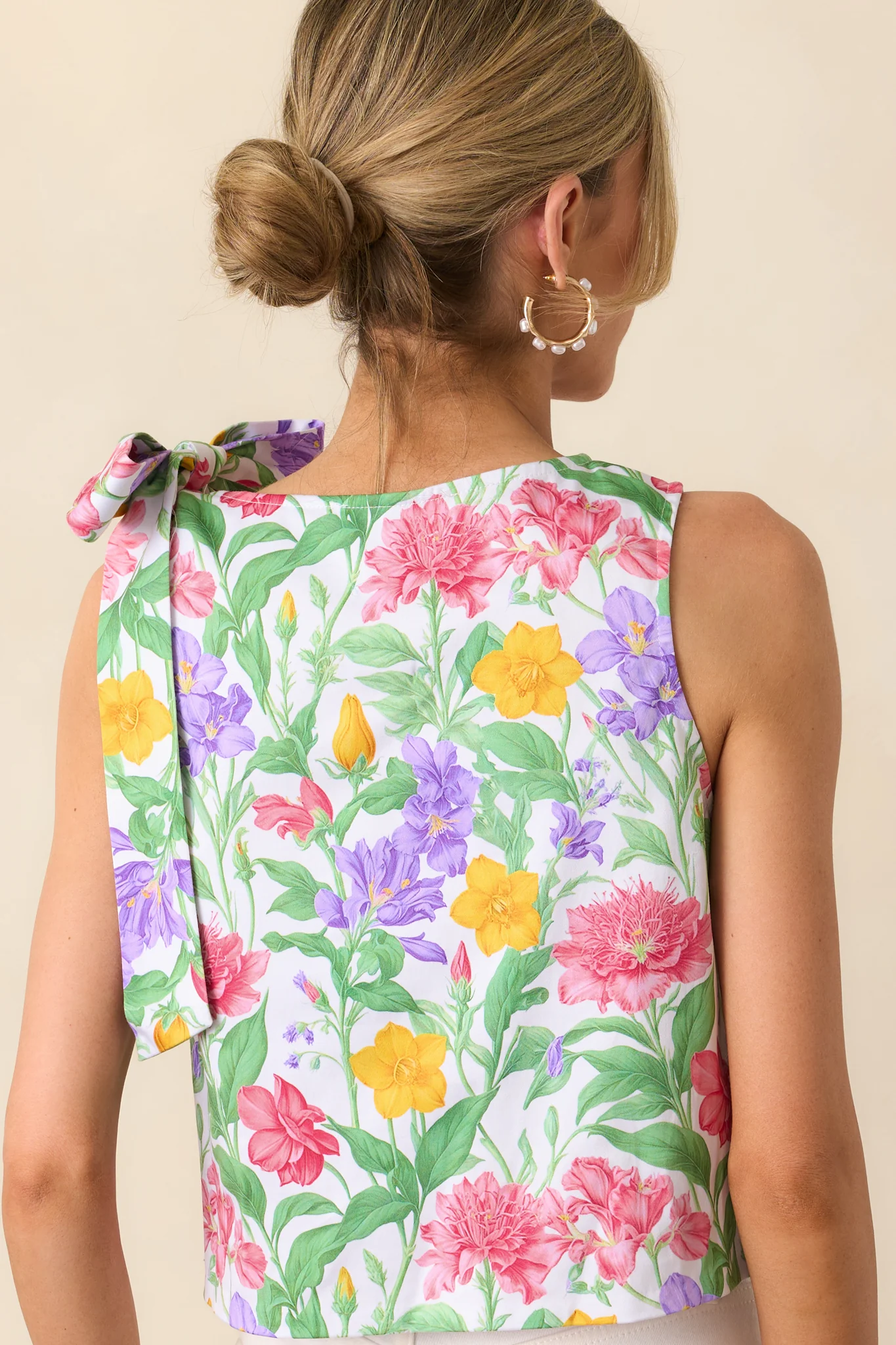 Sinclair Garden Party Floral Cotton Top