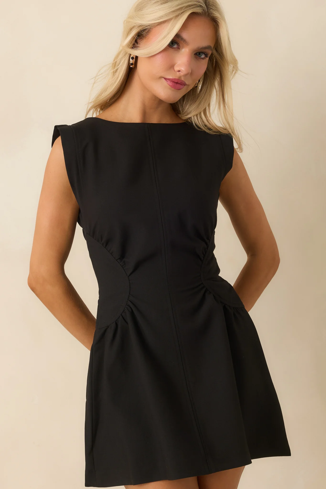 MINKPINK Black Romy Mini Dress