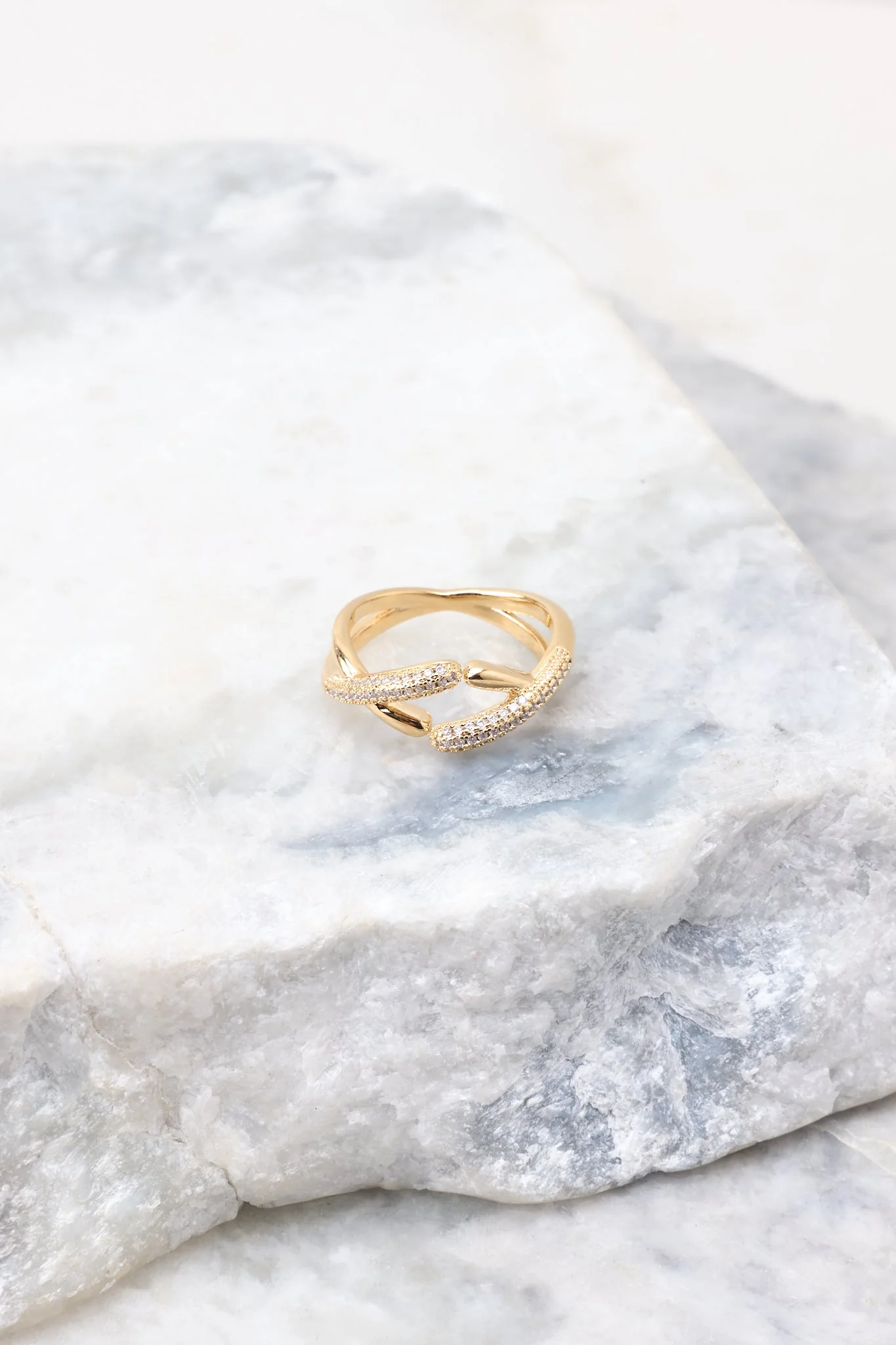 Radiating Romance Gold Ring