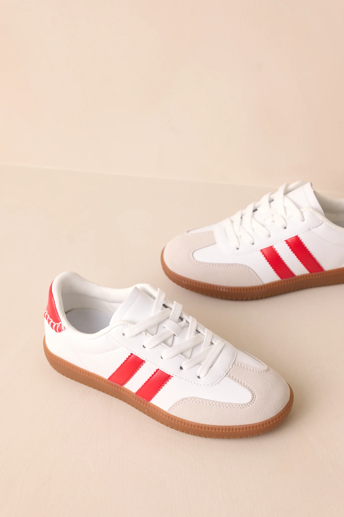 Midtown Market Red Retro Sneakers