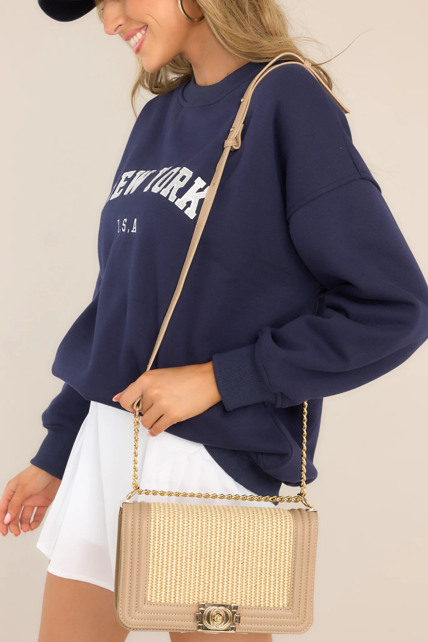 Whatever You Want Tan Natural Handbag