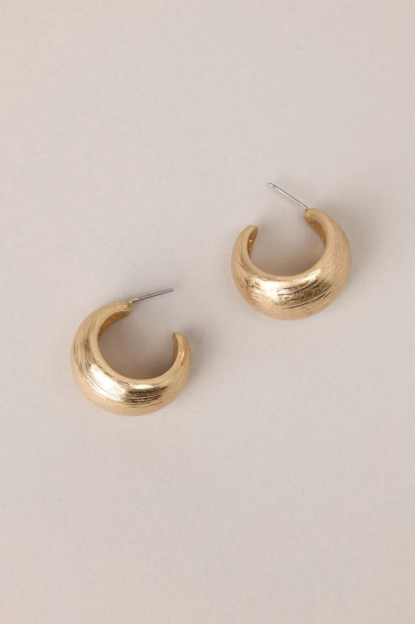 Next Chapter Gold Hoop Earrings