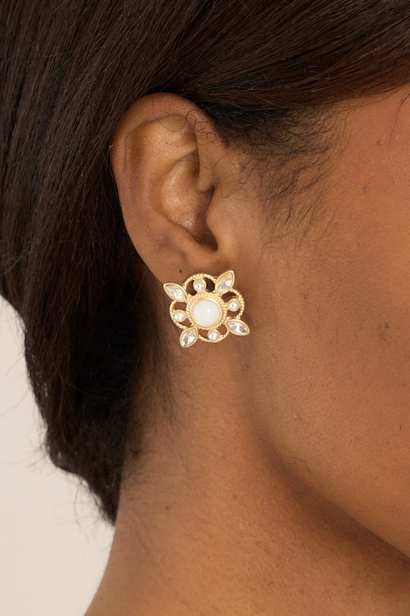 Going Out Tonight Gold Earrings