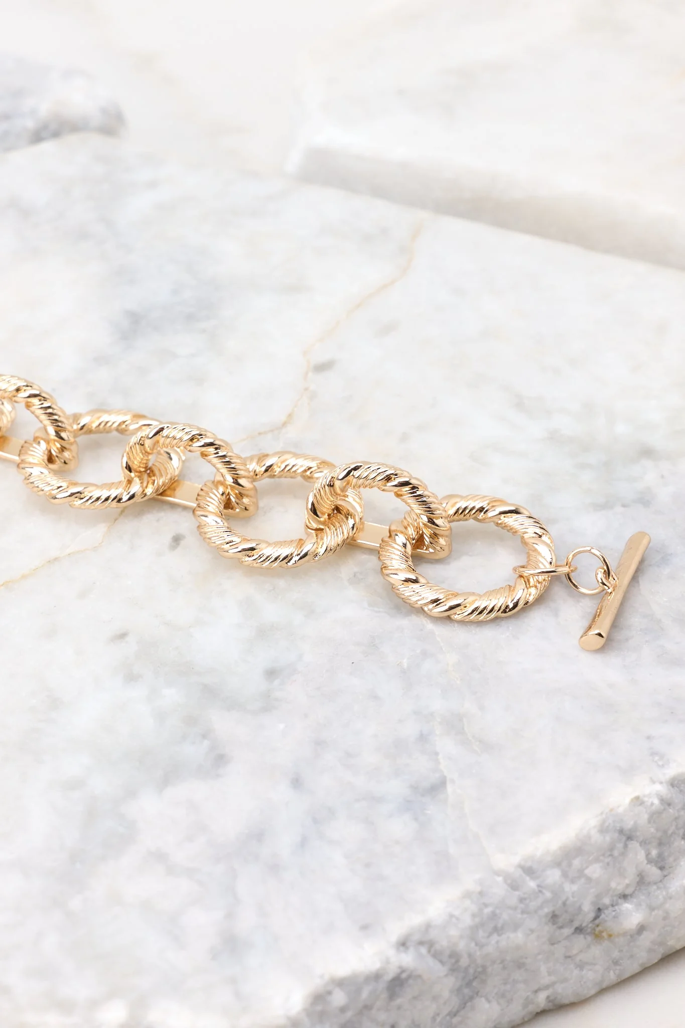 Fashion Forward Gold Bracelet