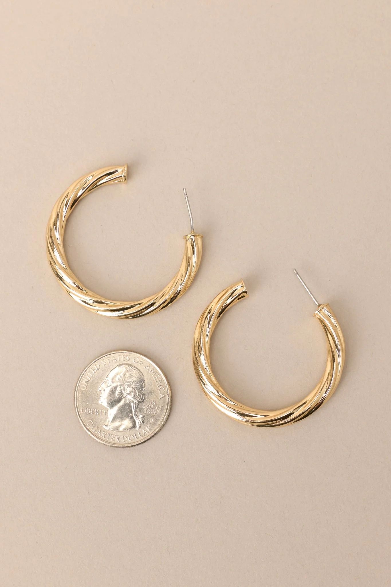 How Wonderful Gold Hoop Earrings