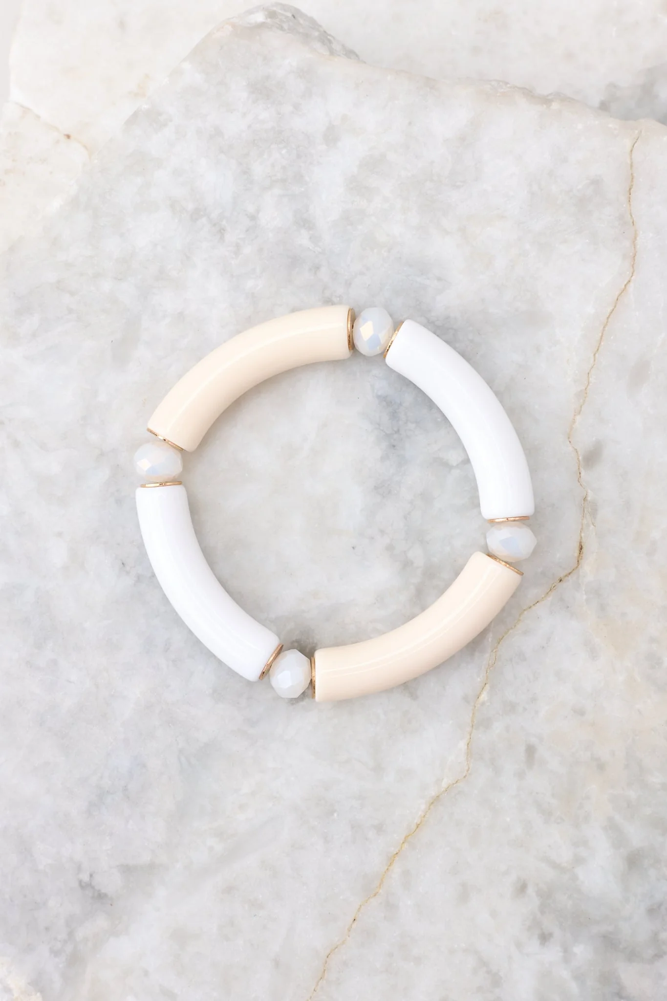 A New Start White Bracelet