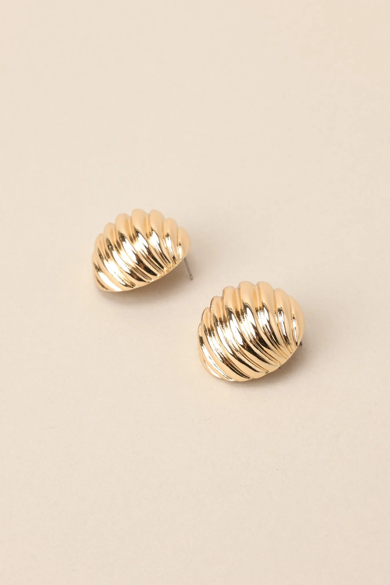 Get the Ball Rolling Gold Earrings