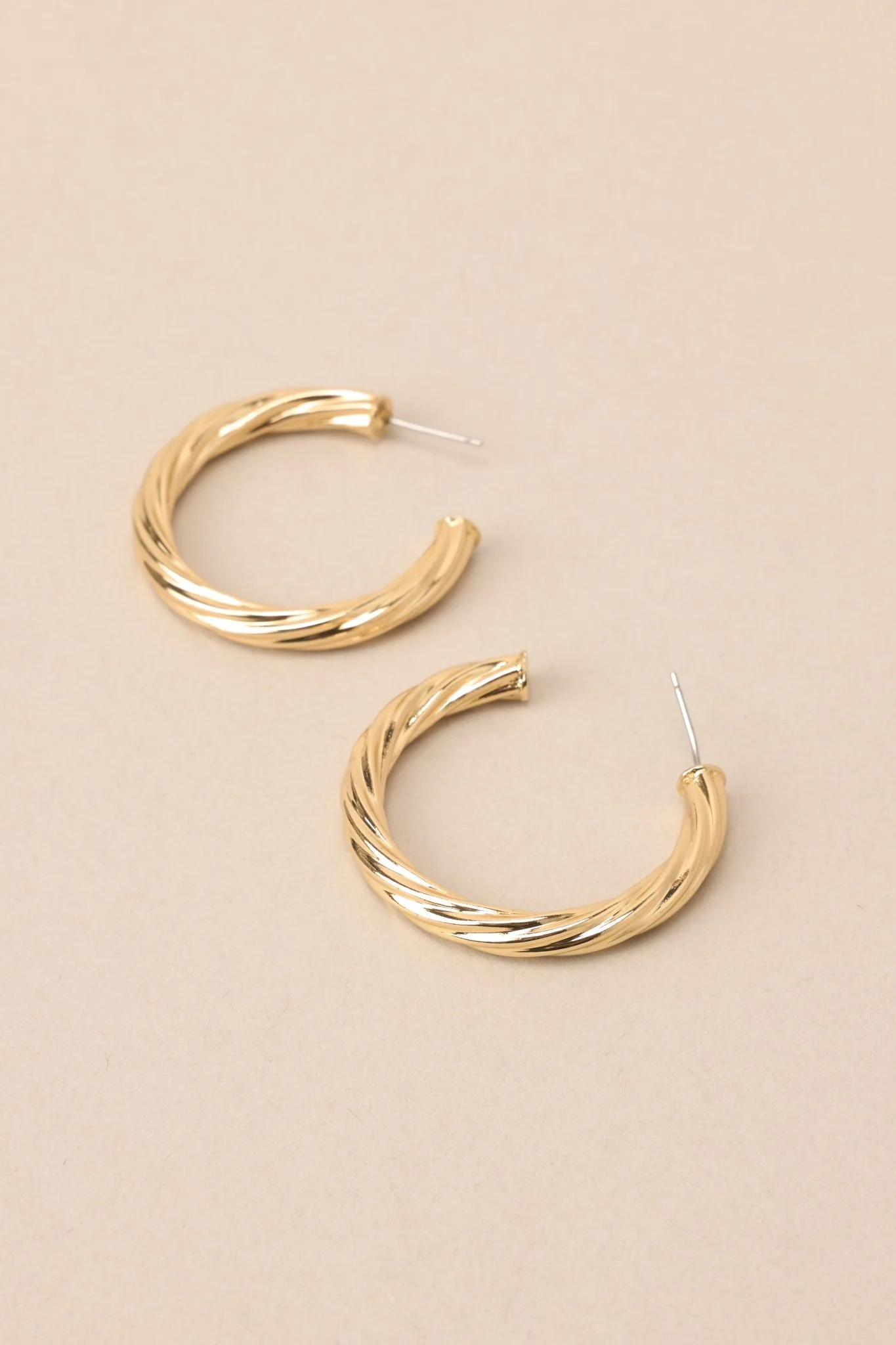 How Wonderful Gold Hoop Earrings