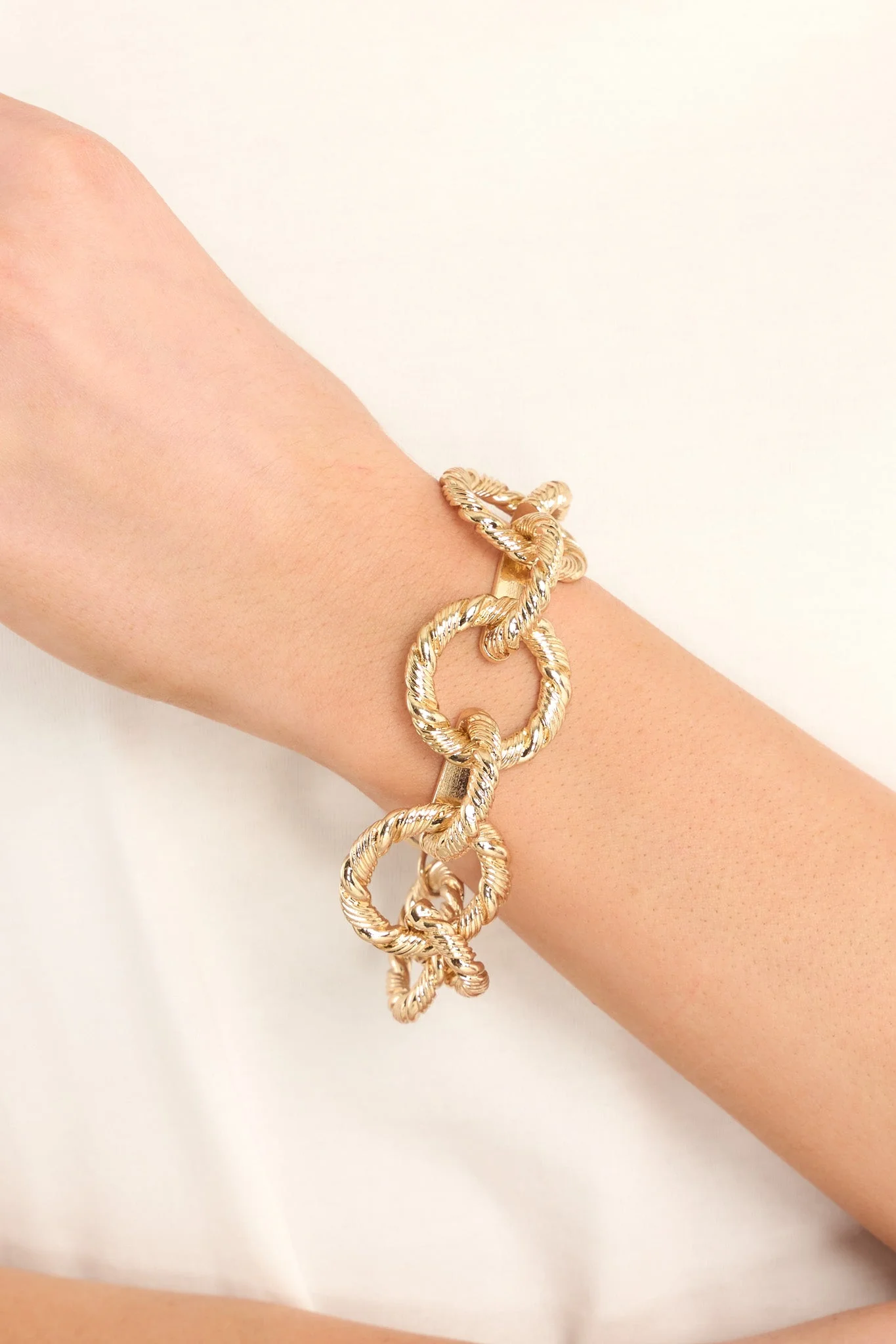 Fashion Forward Gold Bracelet