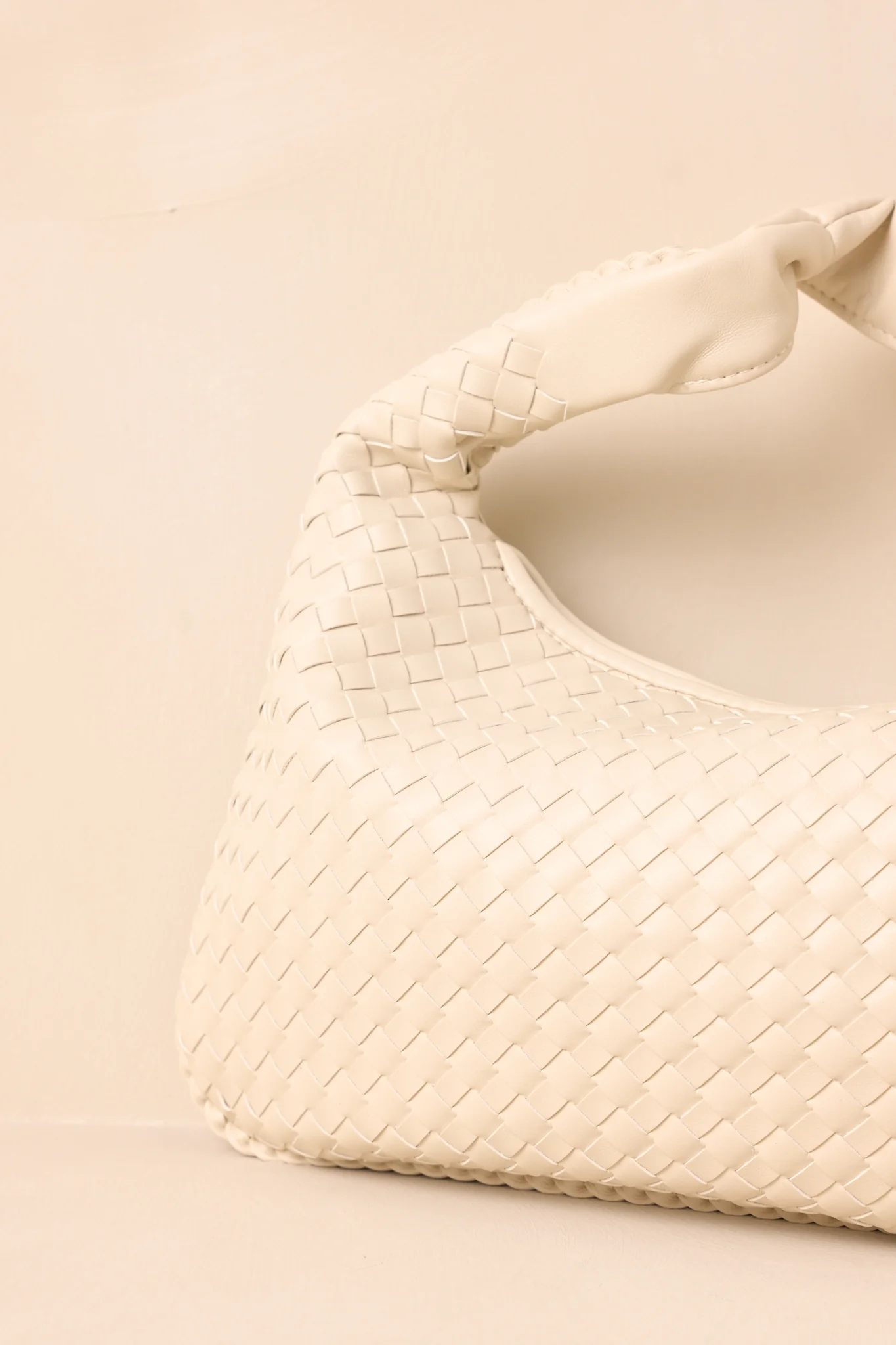 Dream Of The Fleet Oatmilk Woven Handbag