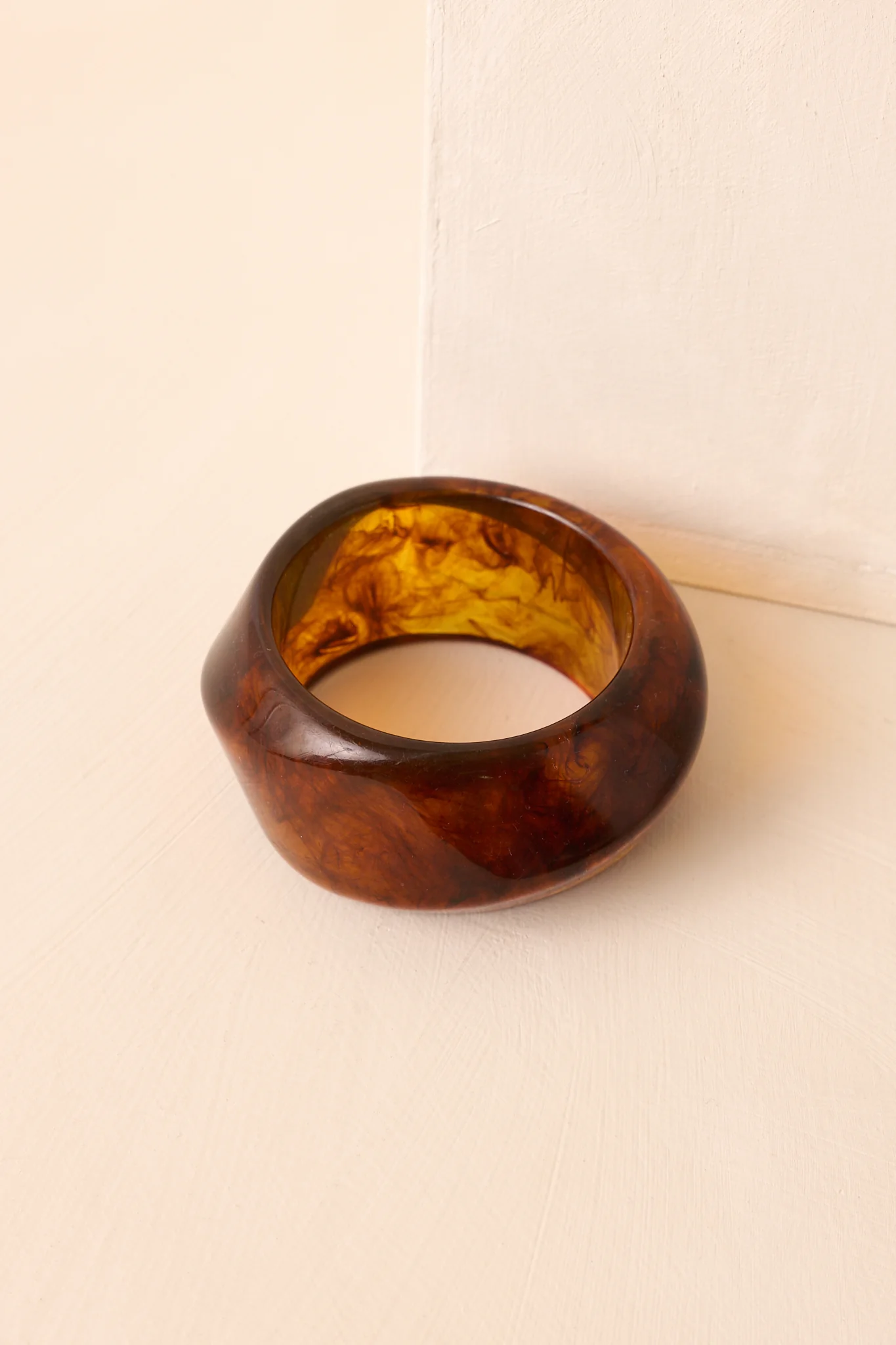 Came Back Better Brown Tortoise Shell Bangle Bracelet