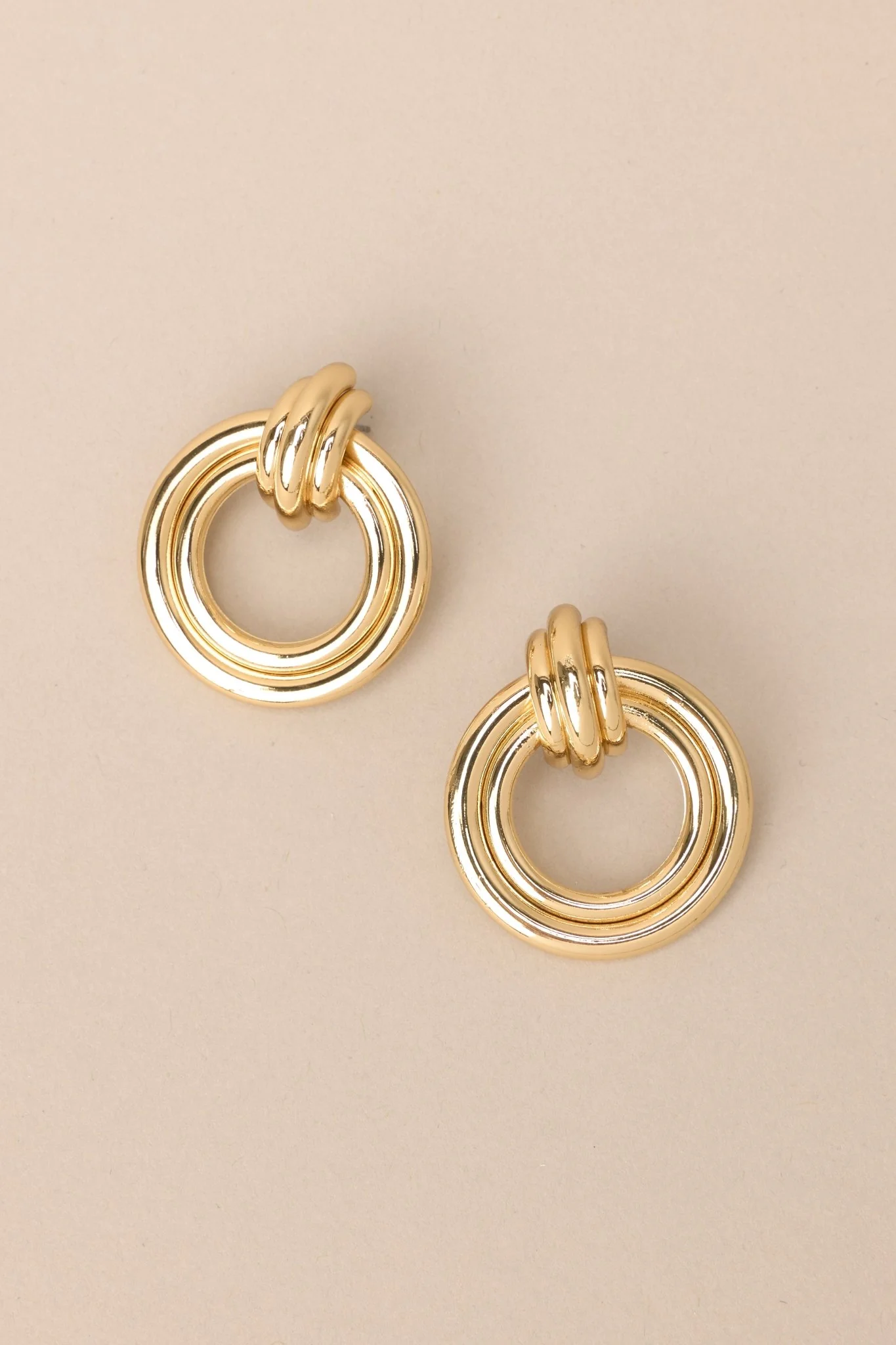 It’s All Coming Back Gold Earrings